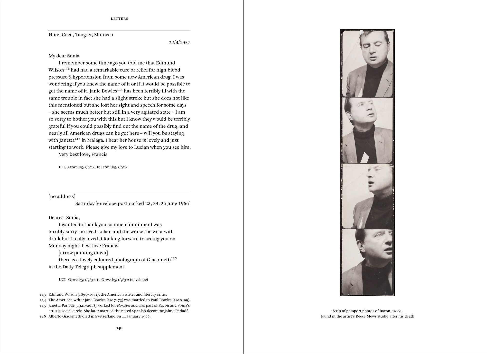 Francis Bacon: A Self-Portrait in Words