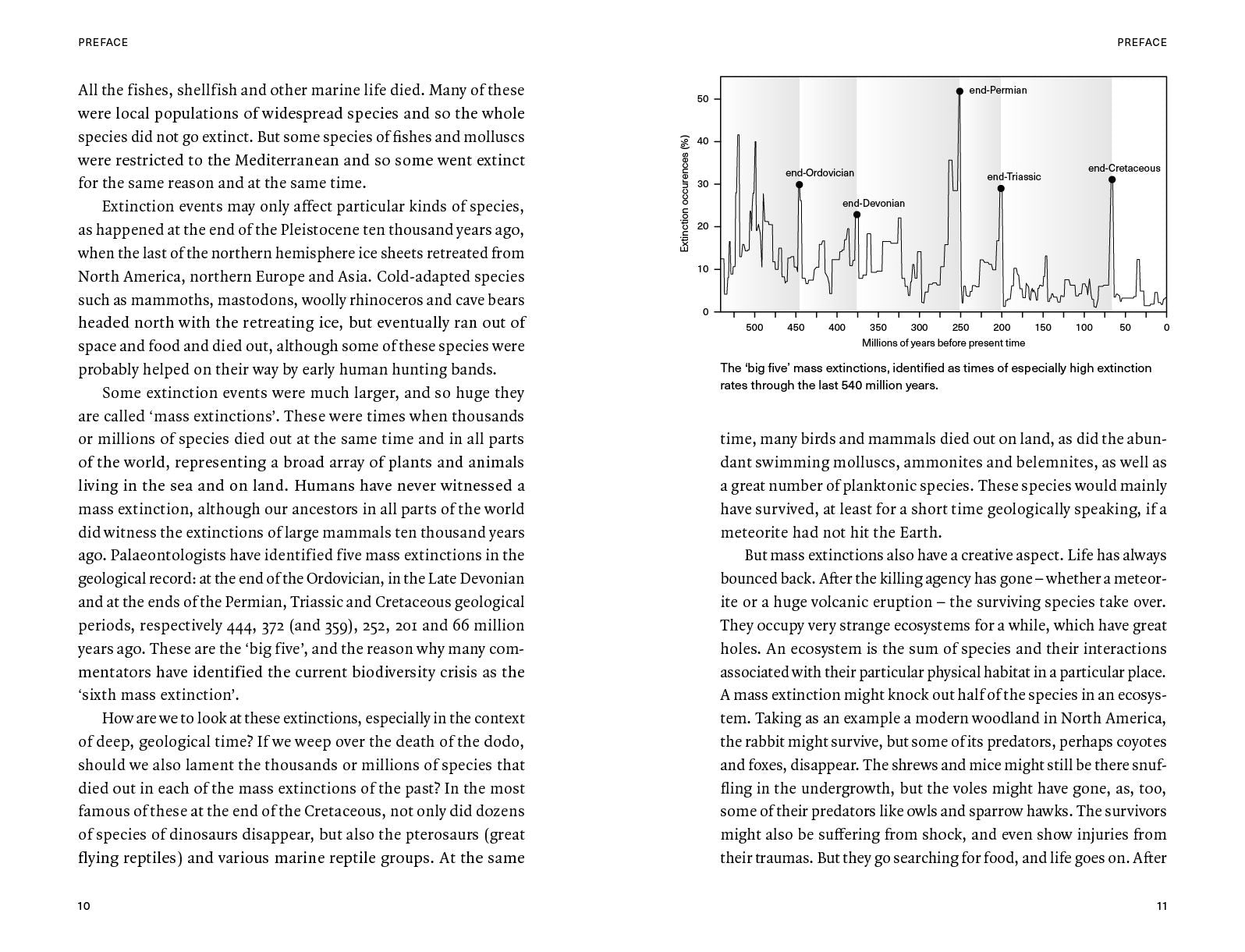 Extinctions: How Life Survives, Adapts and Evolves