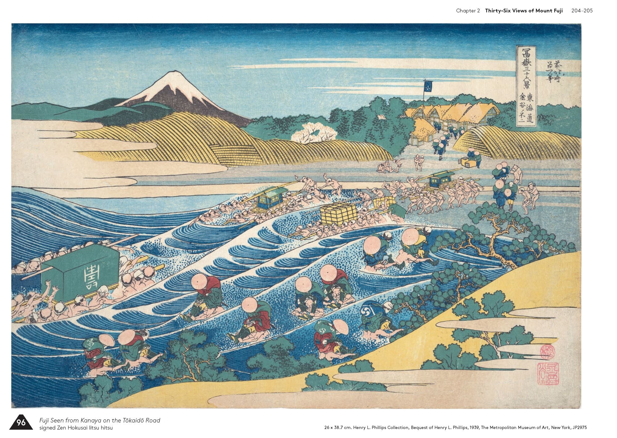 Hokusai's Fuji