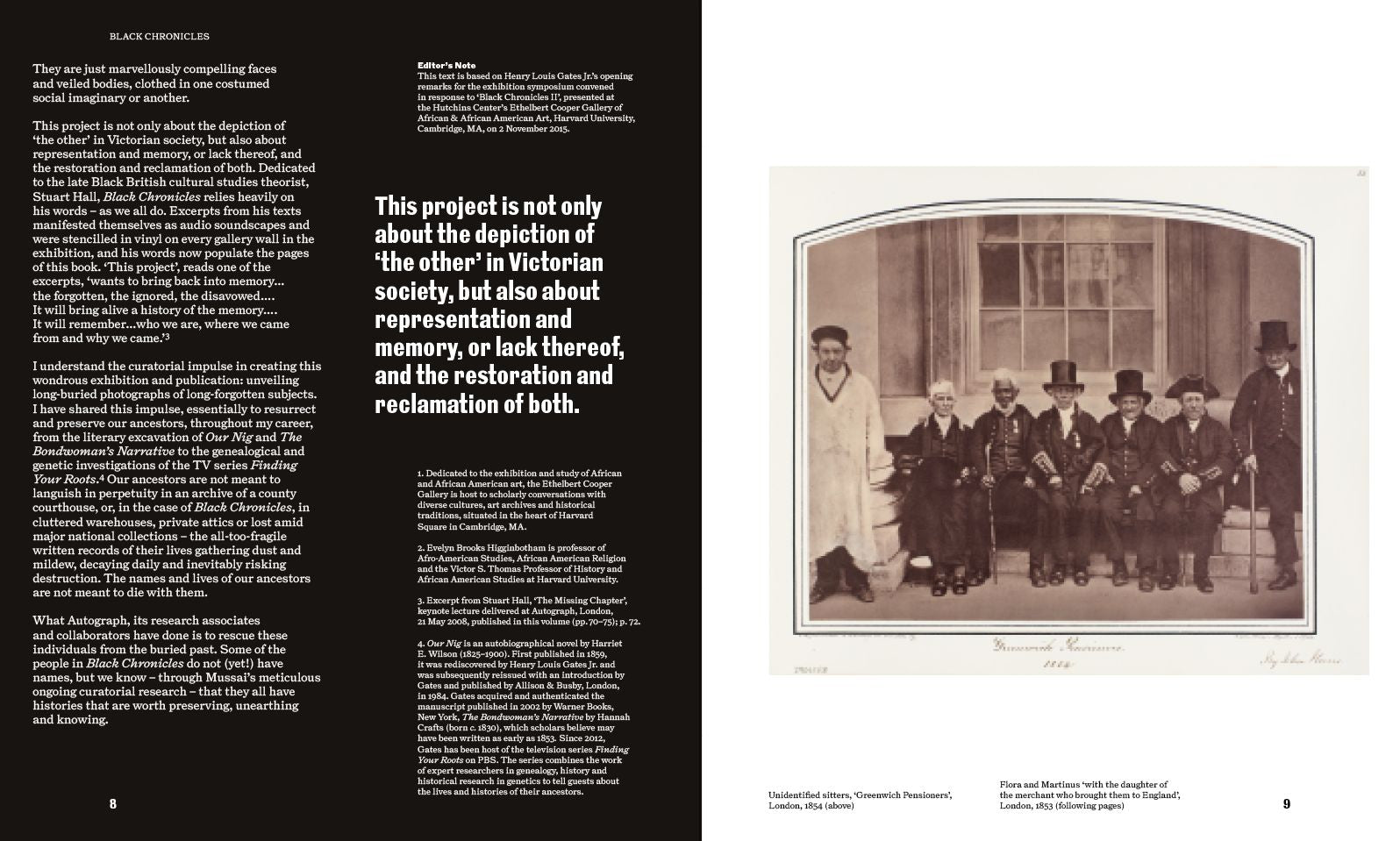Black Chronicles: Photography, Race and Difference in Victorian Britain