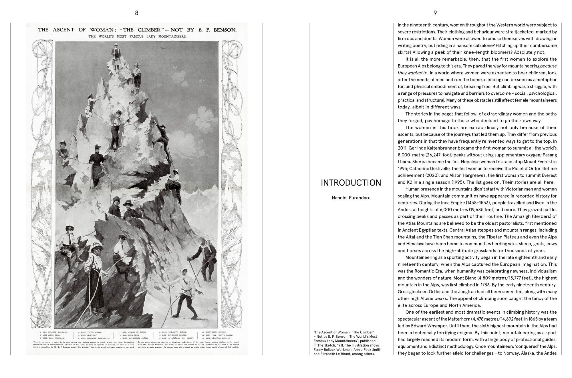 Mountaineering Women: Climbing Through History