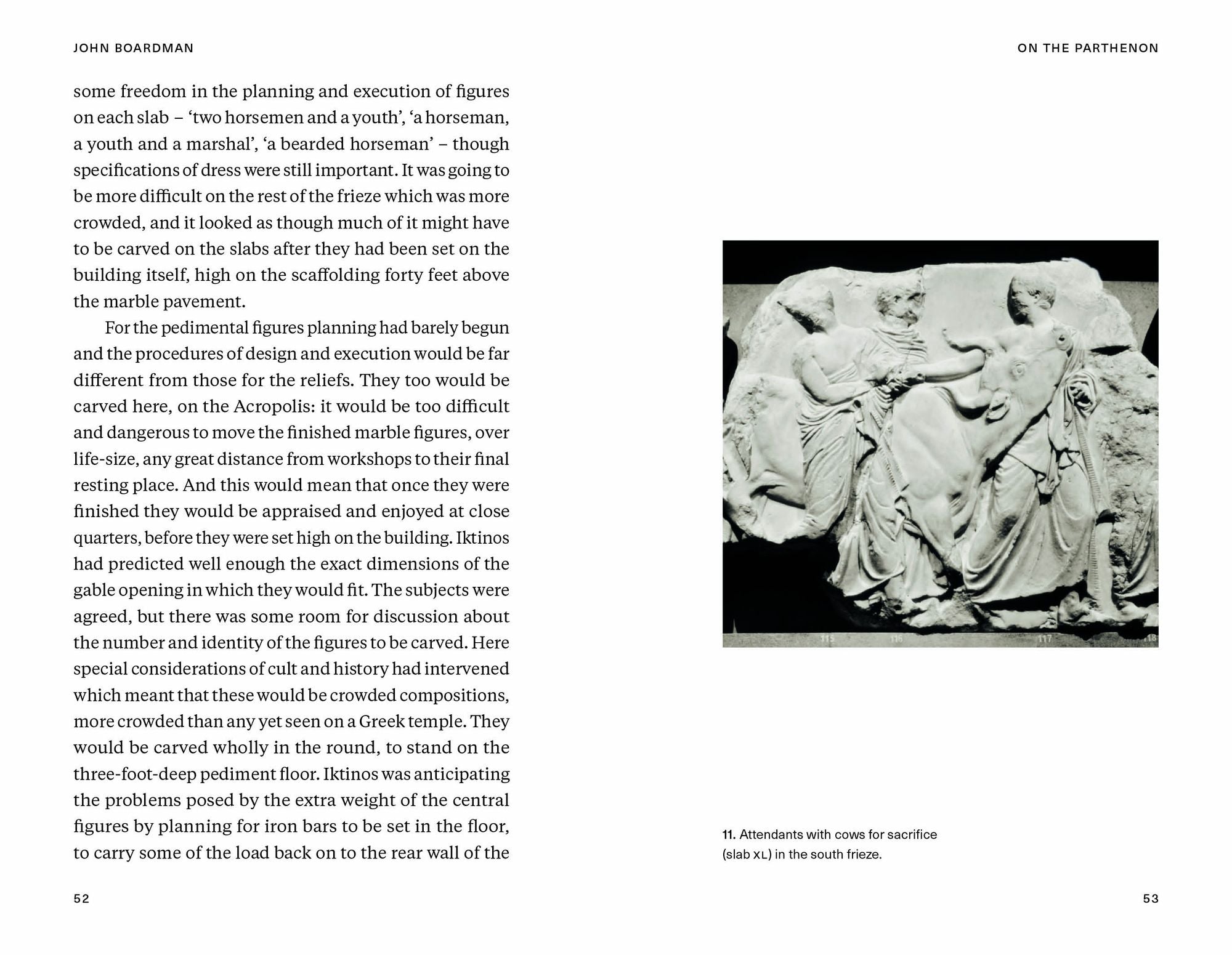 John Boardman on the Parthenon