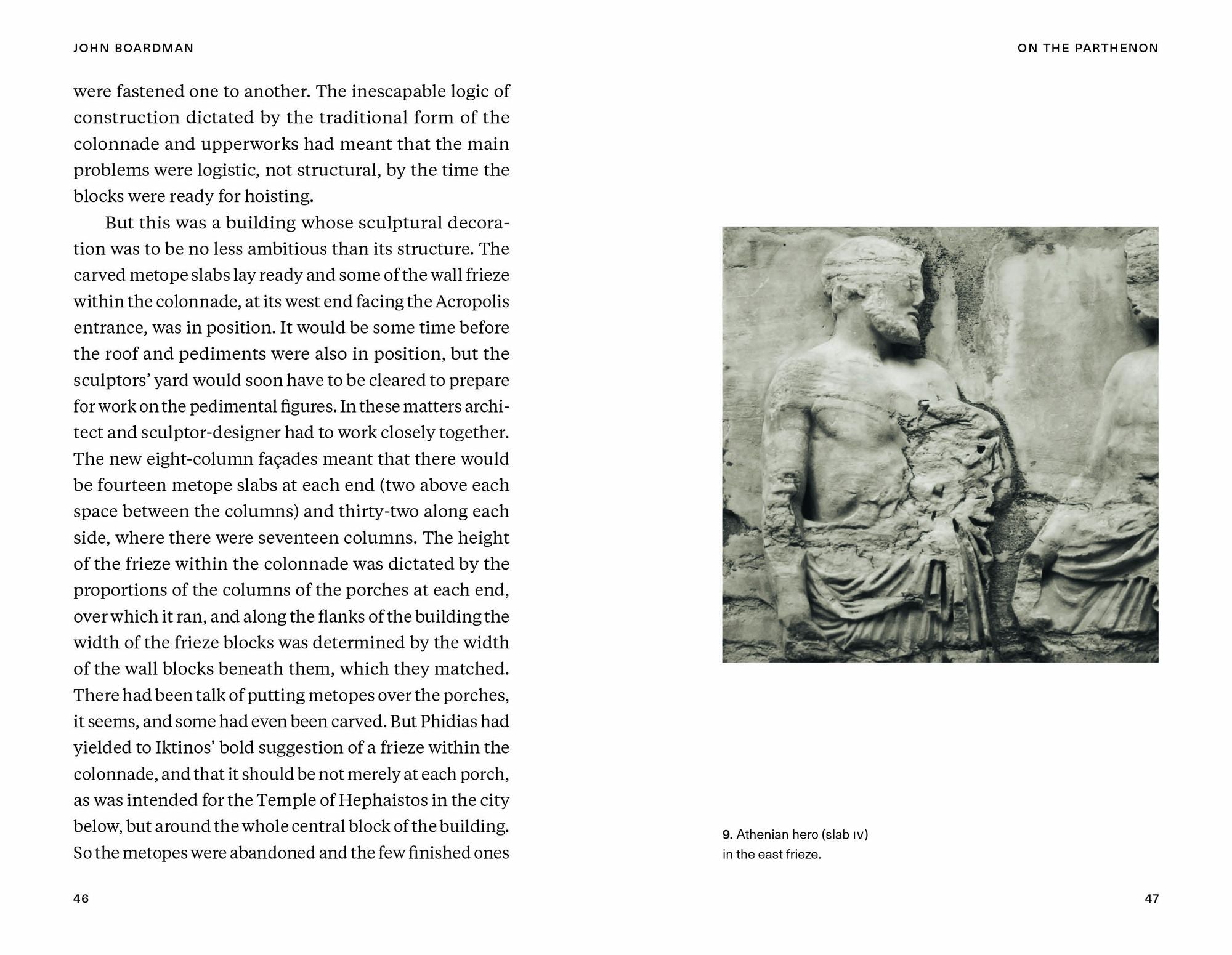 John Boardman on the Parthenon