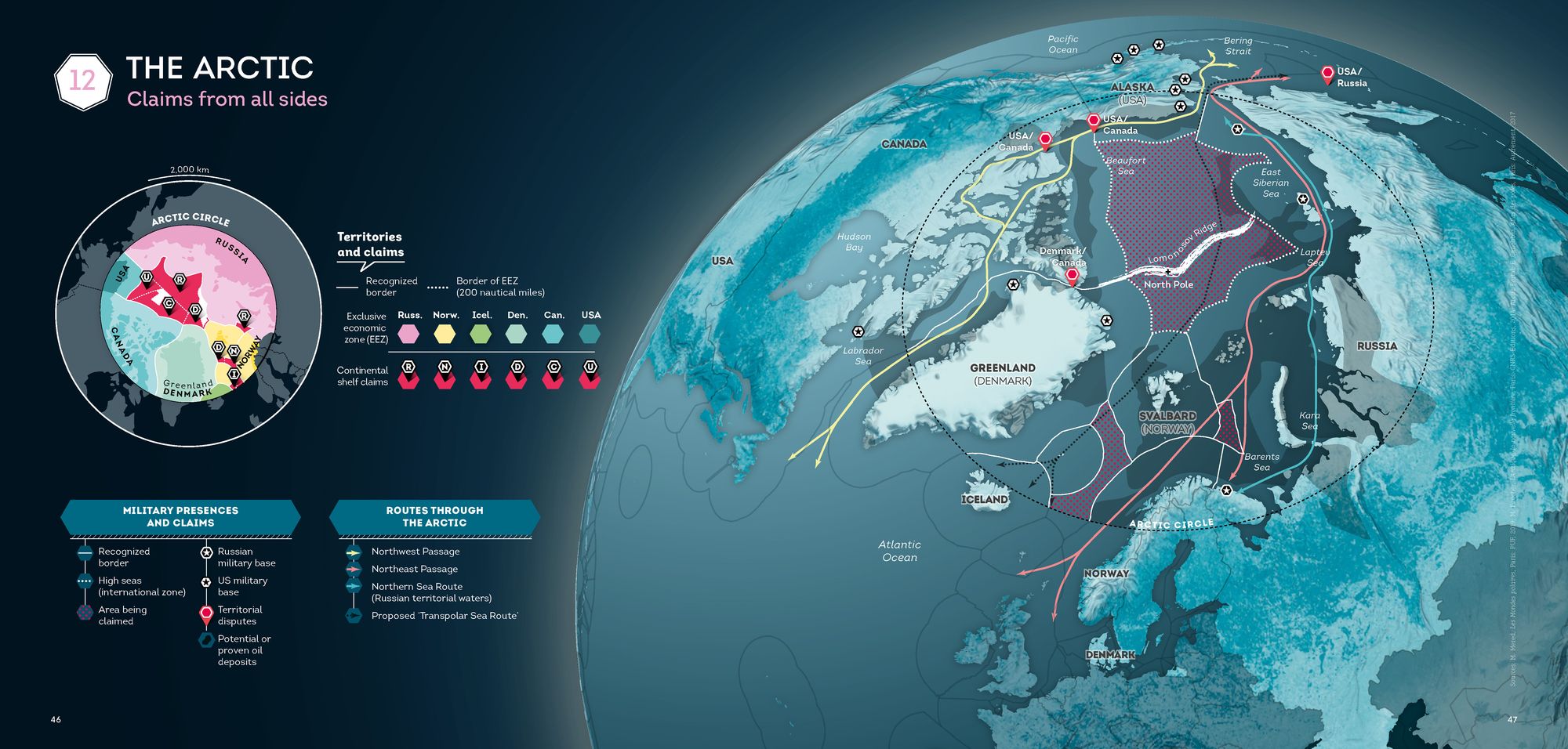 Atlas of Borders: Walls, Migrations, and Conflict in 70 Maps