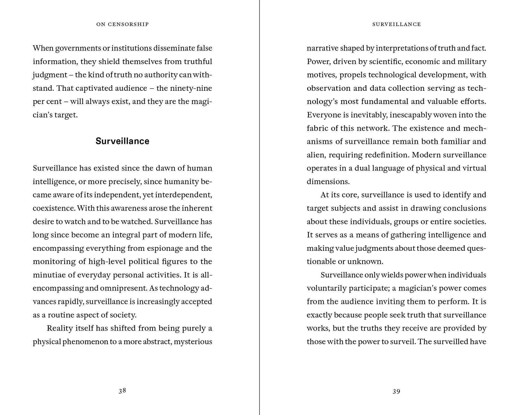 On Censorship