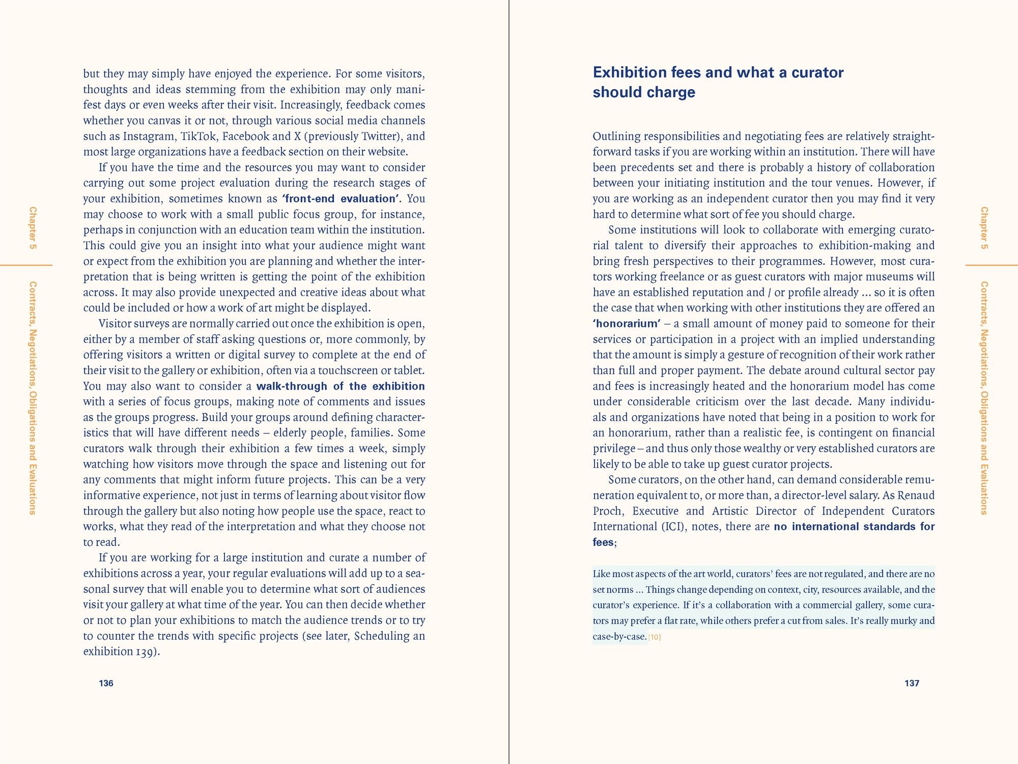 The Curator's Handbook: Museums, Commercial Galleries, Independent Spaces