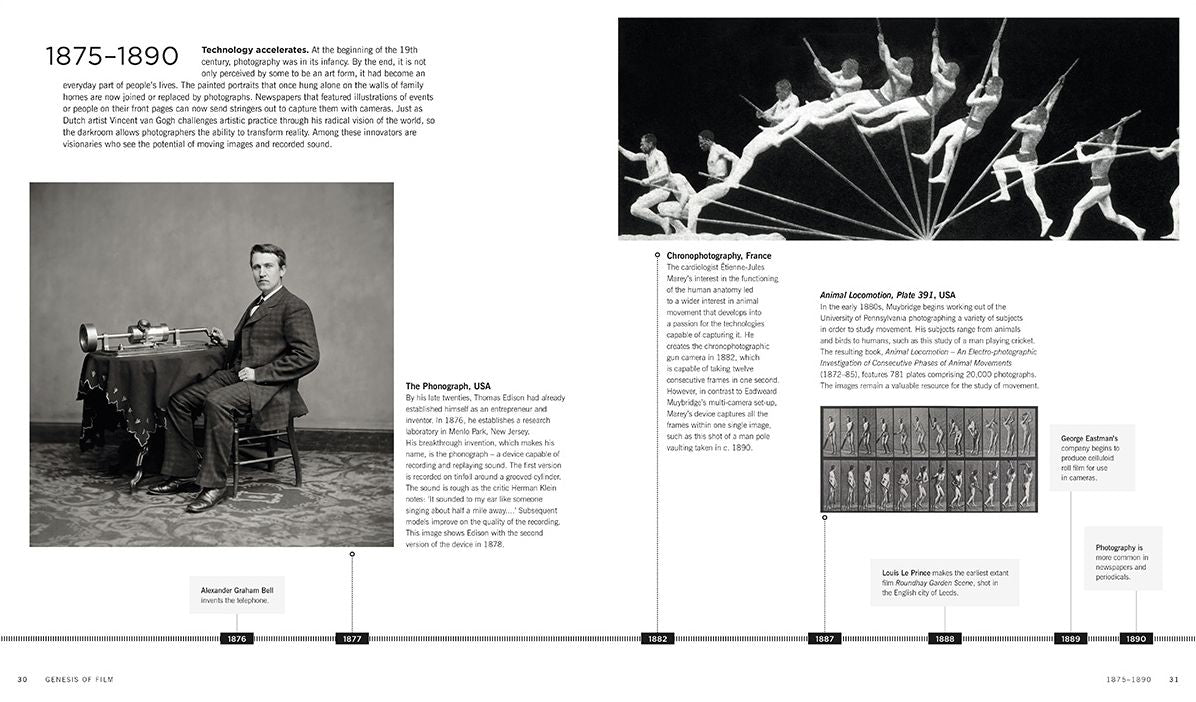 A Chronology of Film: A Cultural Timeline from the Magic Lantern to the Digital Screen