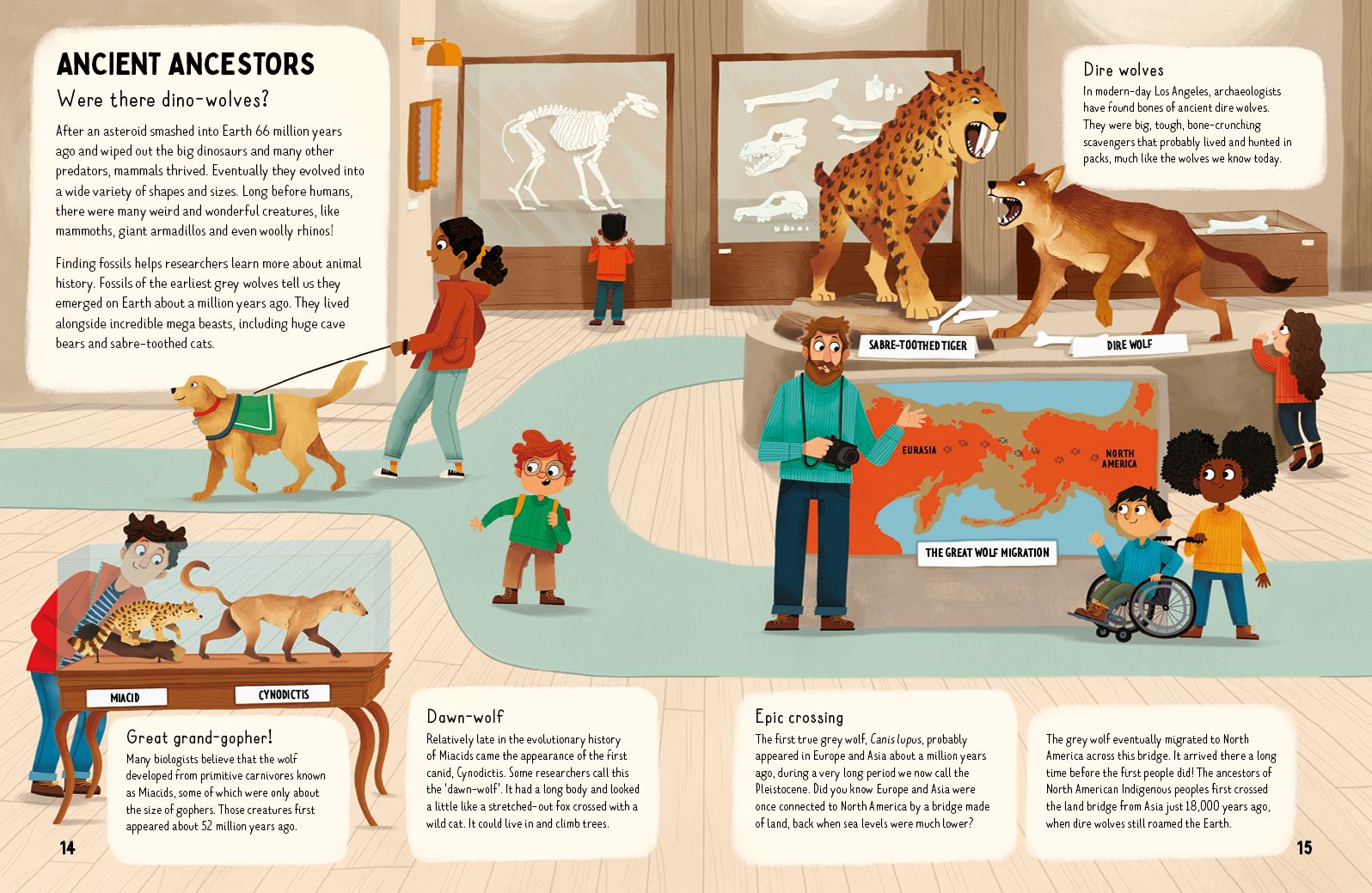 Are Wolves Afraid of the Dark?