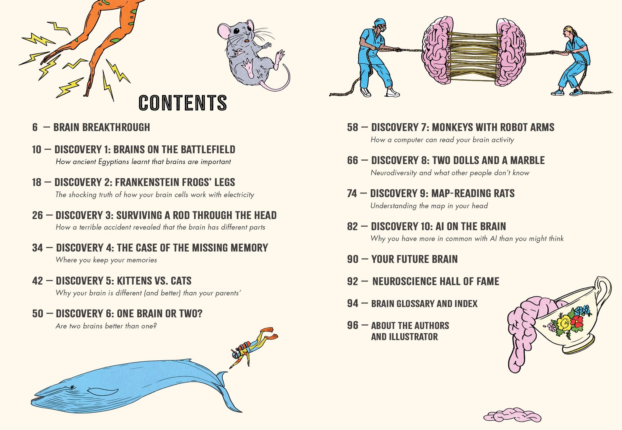 Inside Your Brain: Ten Discoveries That Reveal How the Brain Works