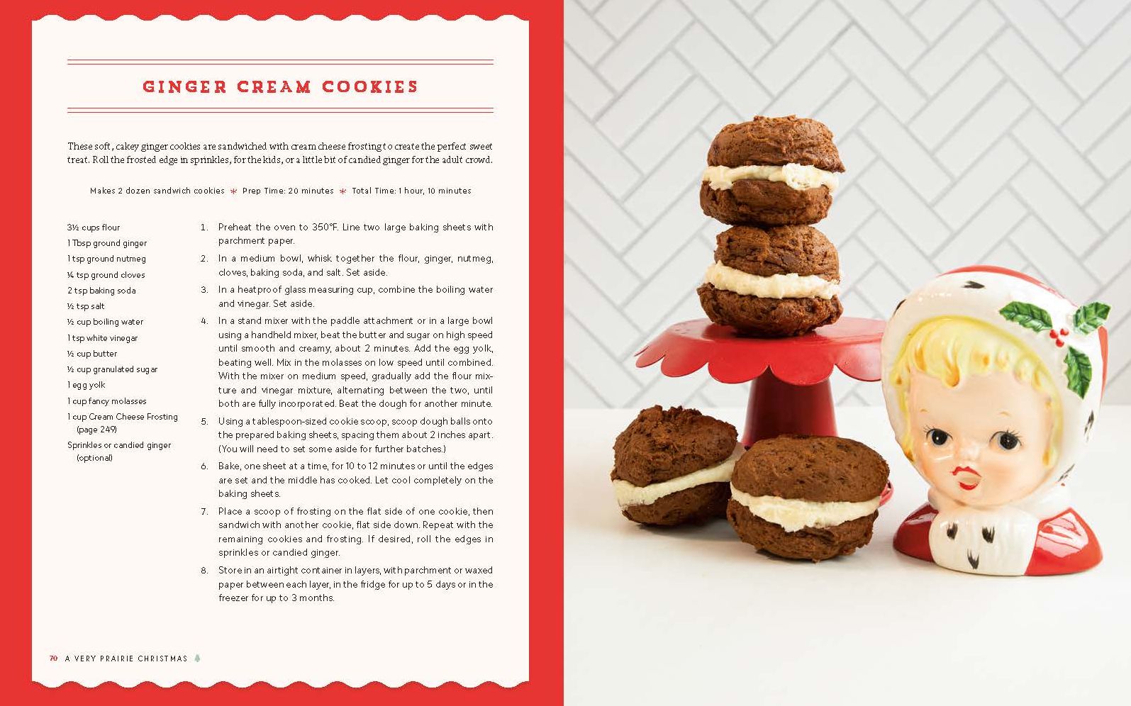 A Very Prairie Christmas Bakebook: Cookies, Candies, Cakes & More: Vintage Baking to Celebrate the Festive Season