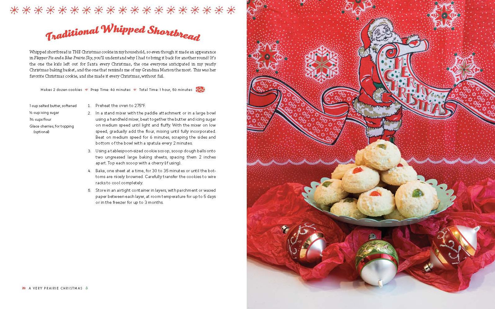 A Very Prairie Christmas Bakebook: Cookies, Candies, Cakes & More: Vintage Baking to Celebrate the Festive Season