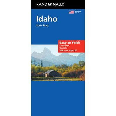 Idaho Easy to Fold State Map
