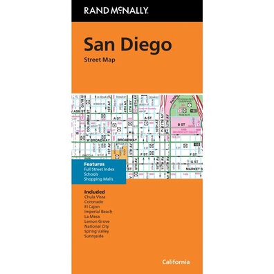 San Diego CA Street Map