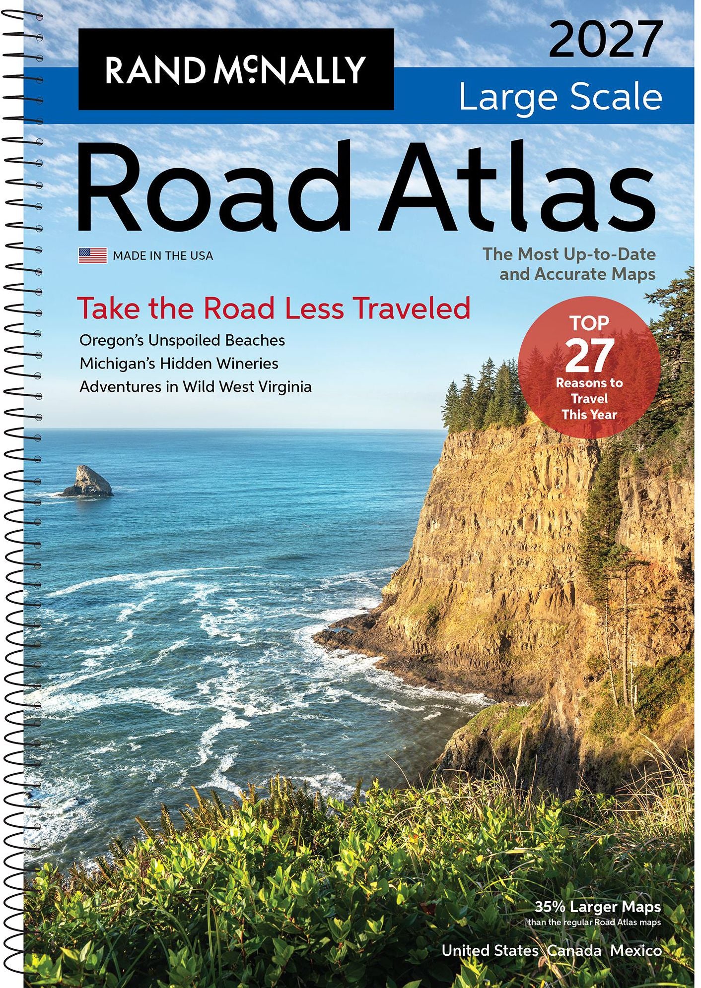 2027 Road Atlas Large Scale