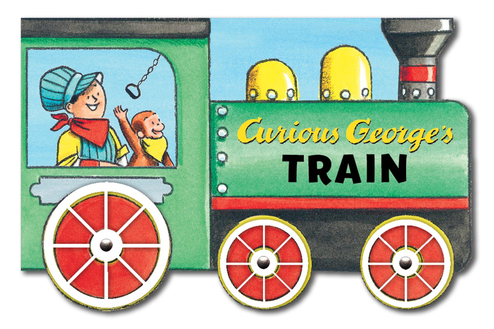 Curious George's Train (Mini Movers Shaped s)