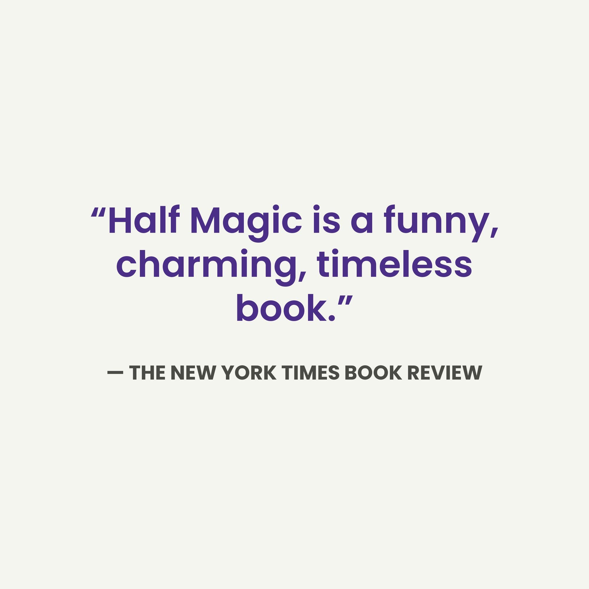Half Magic (Tales of Magic Series #1)