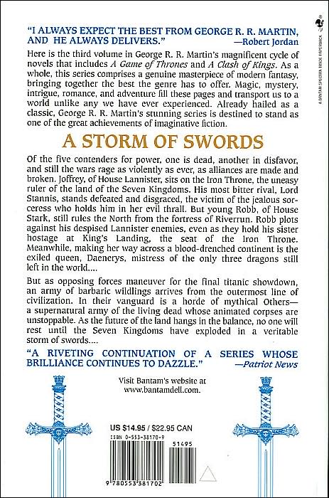 A Storm of Swords (A Song of Ice and Fire #3)