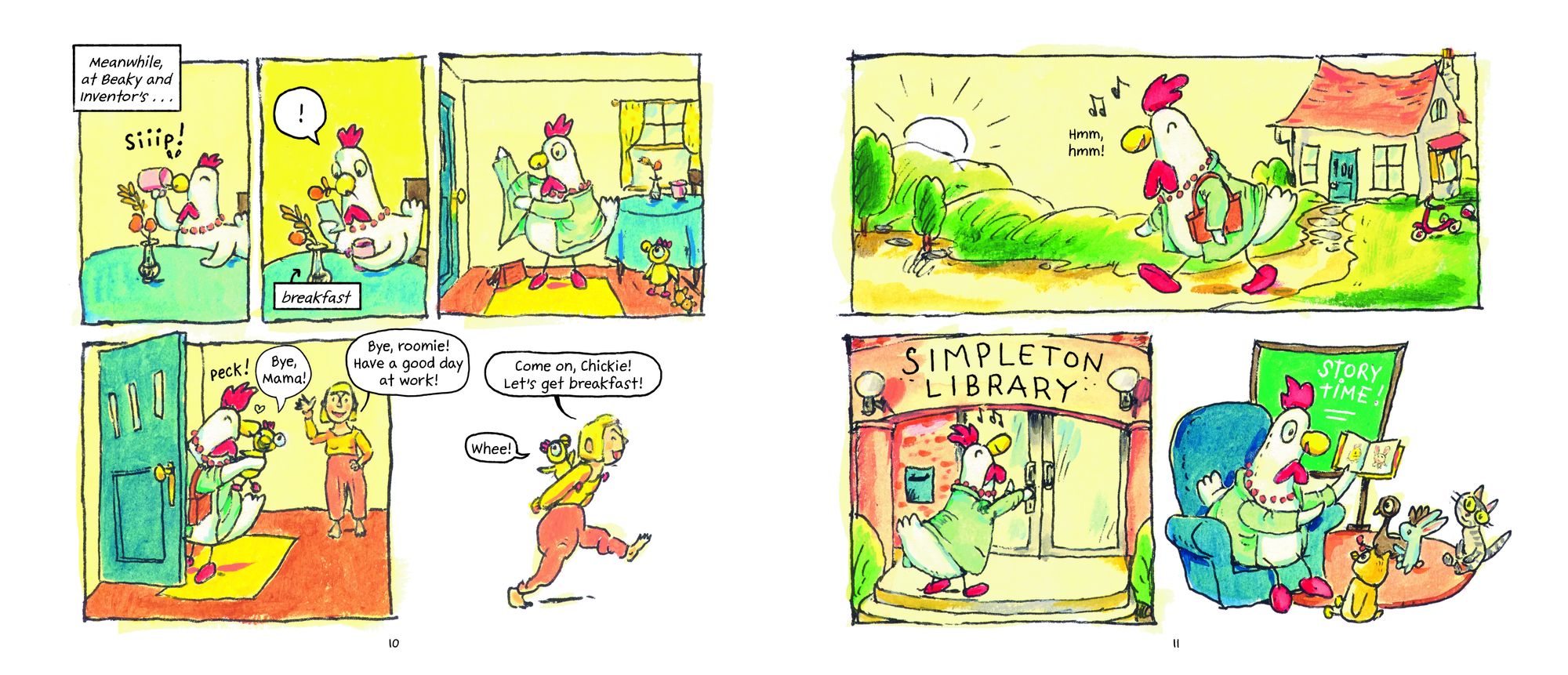 Beaky Barnes and the Devious Duck: A Graphic Novel