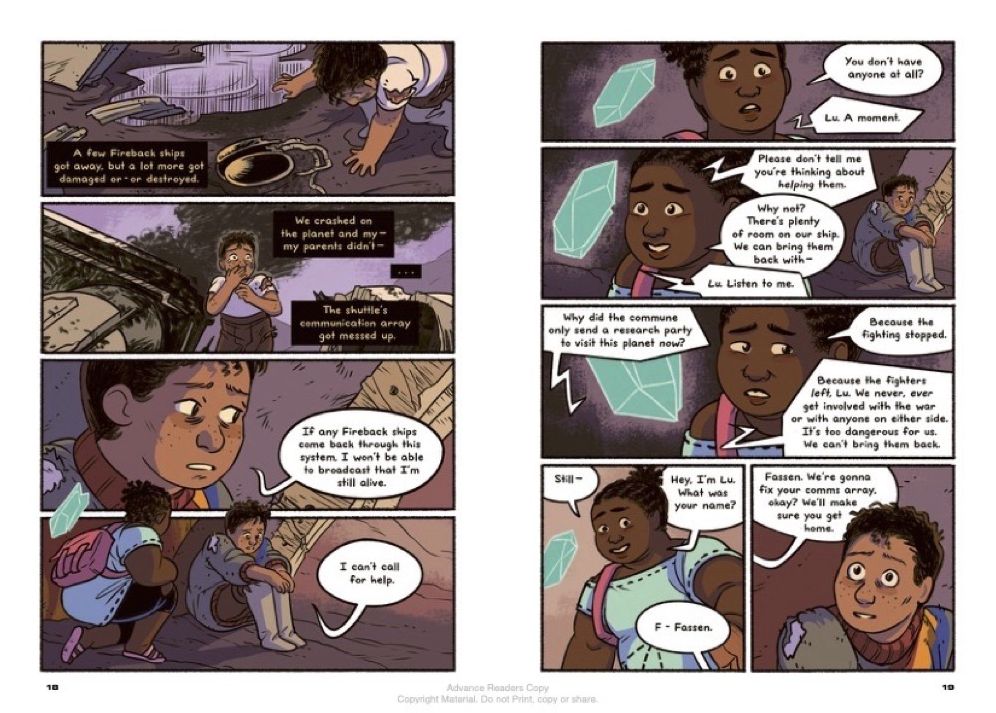 Across a Field of Starlight: (A Graphic Novel)