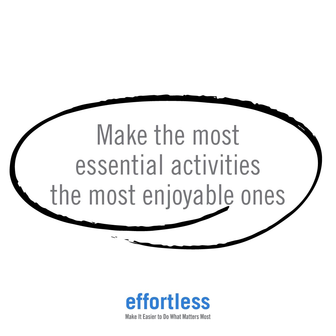 Effortless: Make It Easier to Do What Matters Most