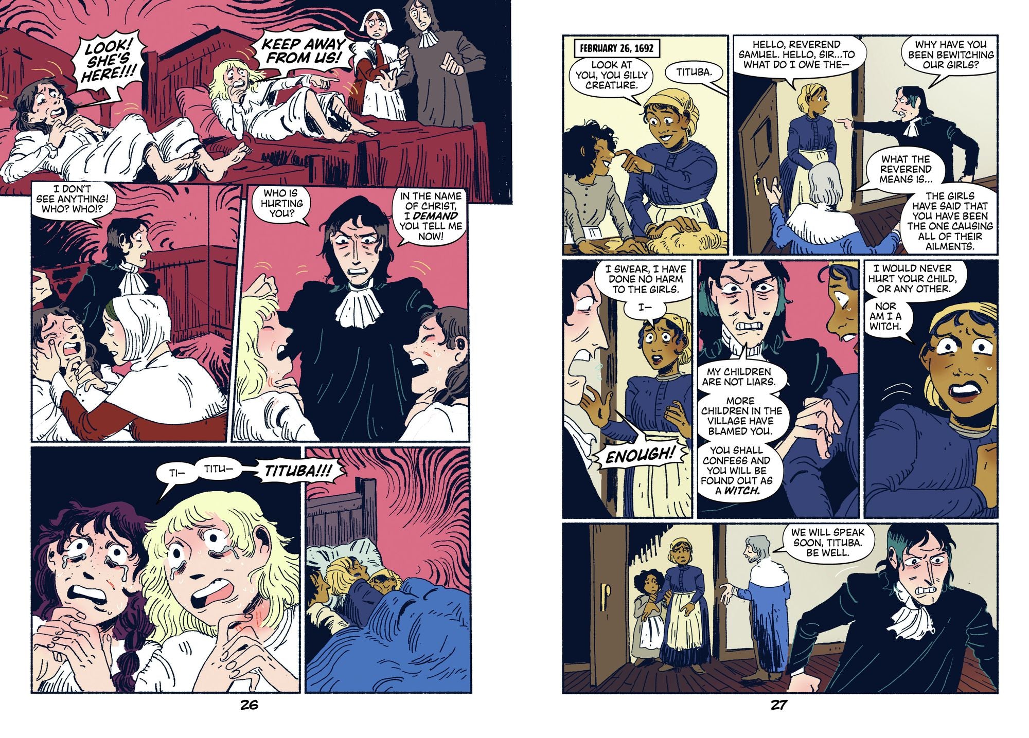 Who Was Accused in the Salem Witch Trials?: Tituba: A Who HQ Graphic Novel
