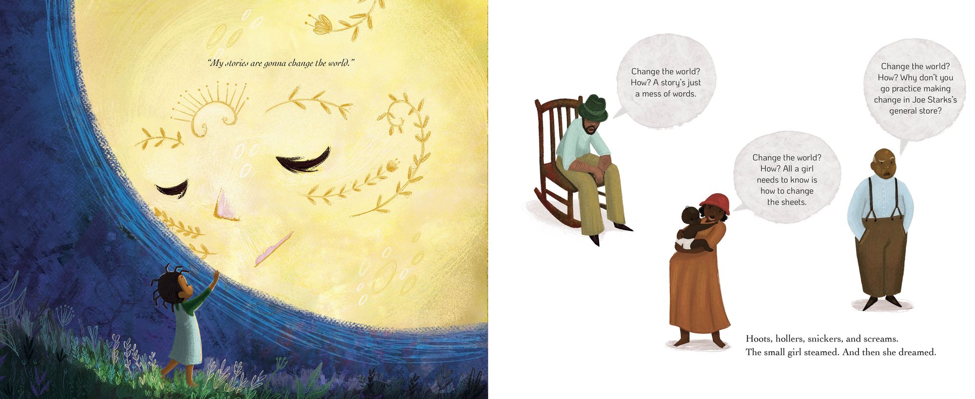 Small-Girl Zora and the Shower of Stories: A Tall Tale Based on the Life and Work of Zora Neale Hurston