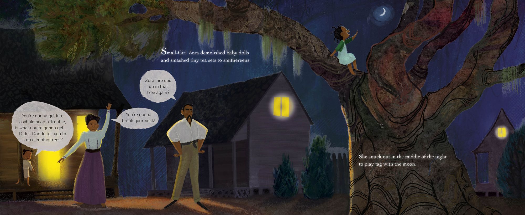 Small-Girl Zora and the Shower of Stories: A Tall Tale Based on the Life and Work of Zora Neale Hurston