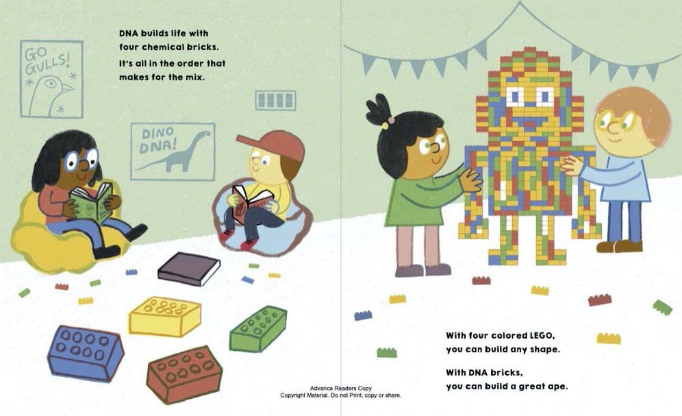 Hooray for DNA!: How a Bear and a Bug Are a Lot Like Us
