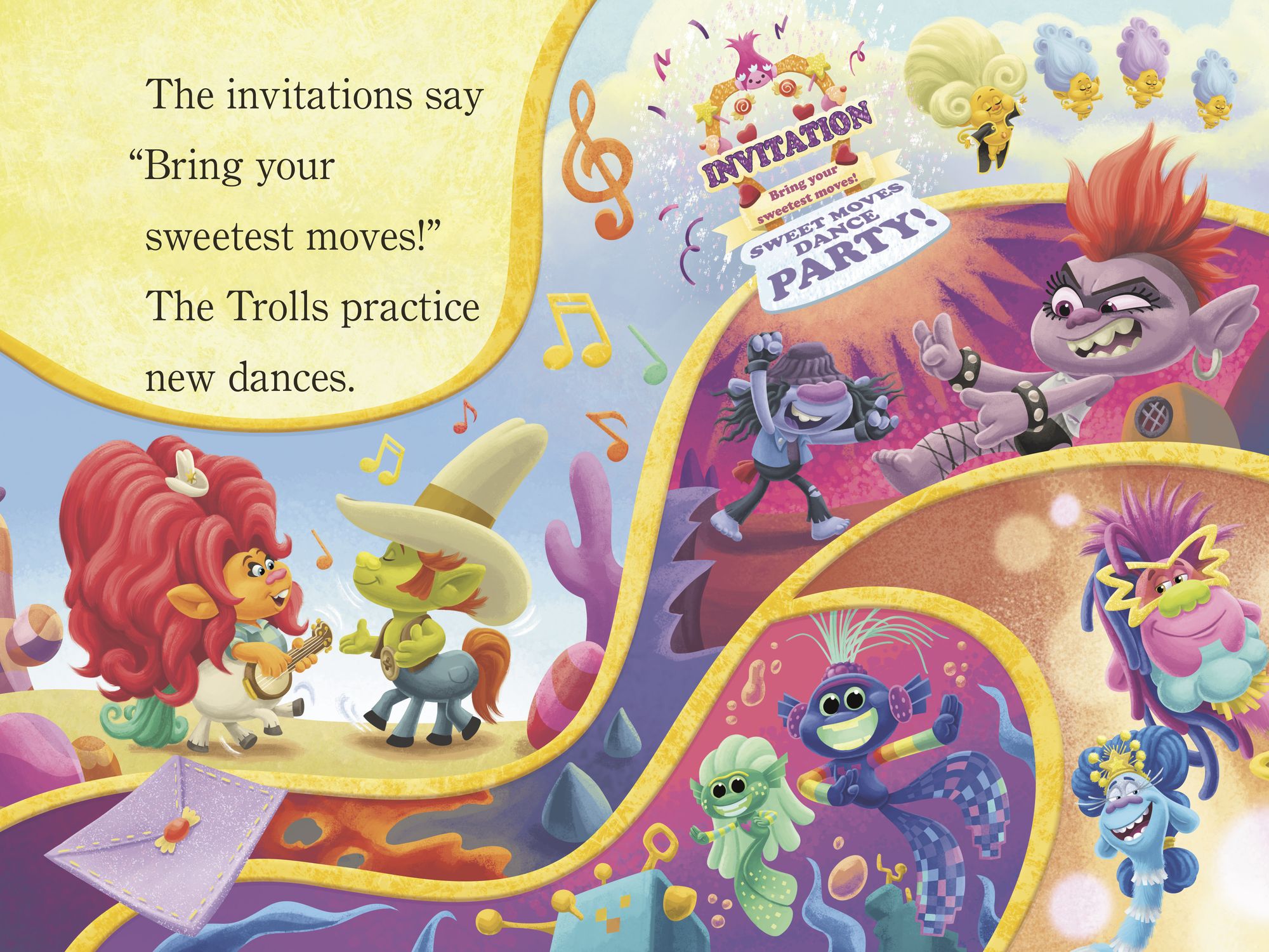 Sweet Dance Party! (DreamWorks Trolls)