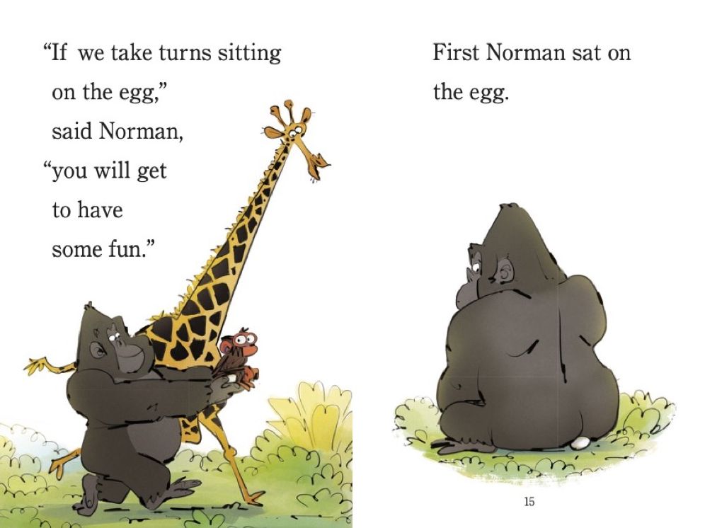 Grumpy Monkey The Egg-Sitter