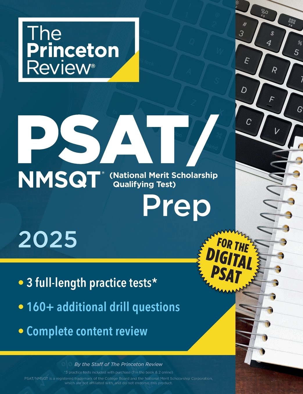 Princeton Review PSAT/NMSQT Prep, 2025: 3 Practice Tests + Review + Online Tools for the Digital PSAT