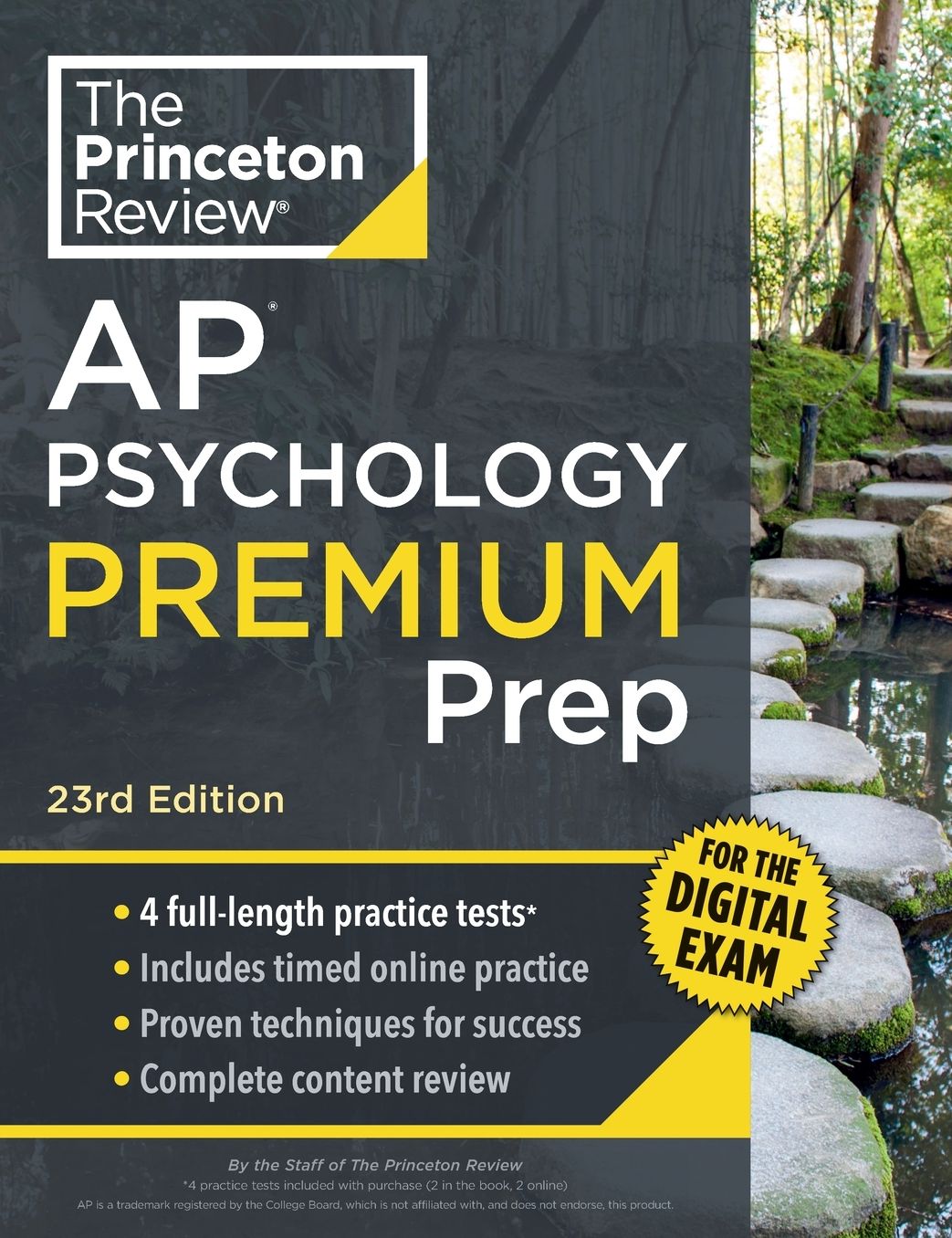 Princeton Review AP Psychology Premium Prep, 23rd Edition: 4 Practice Tests + Digital Practice Online + Content Review