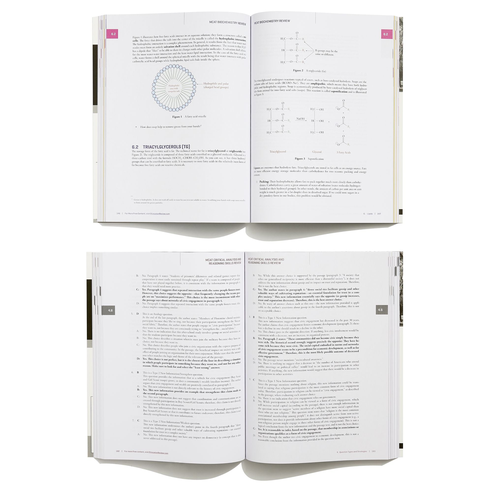 Princeton Review MCAT Subject Review Complete Box Set, 5th Edition: 7 Complete Books + 3 Online Practice Tests