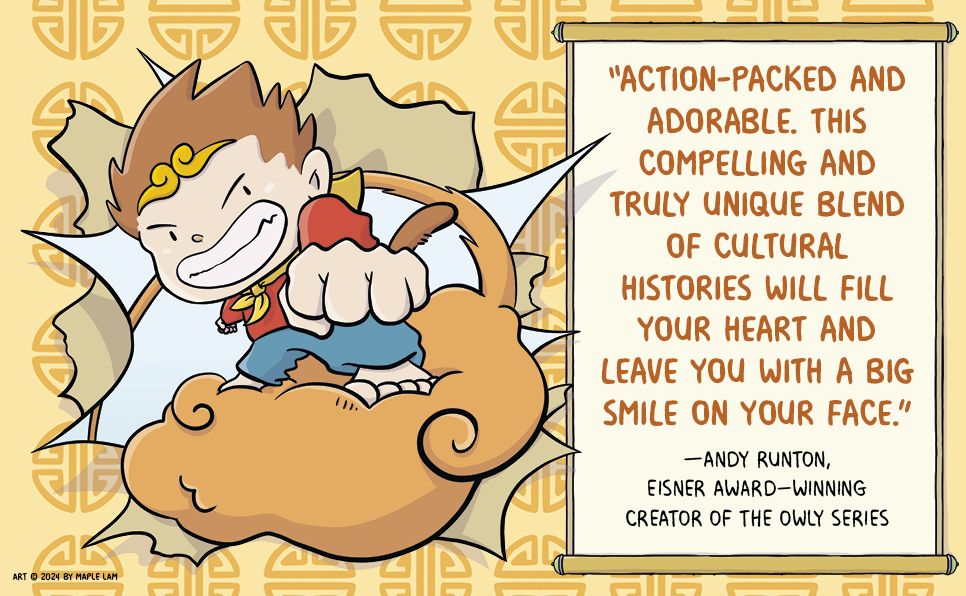 Monkey King and the World of Myths: The Monster and the Maze: A Graphic Novel