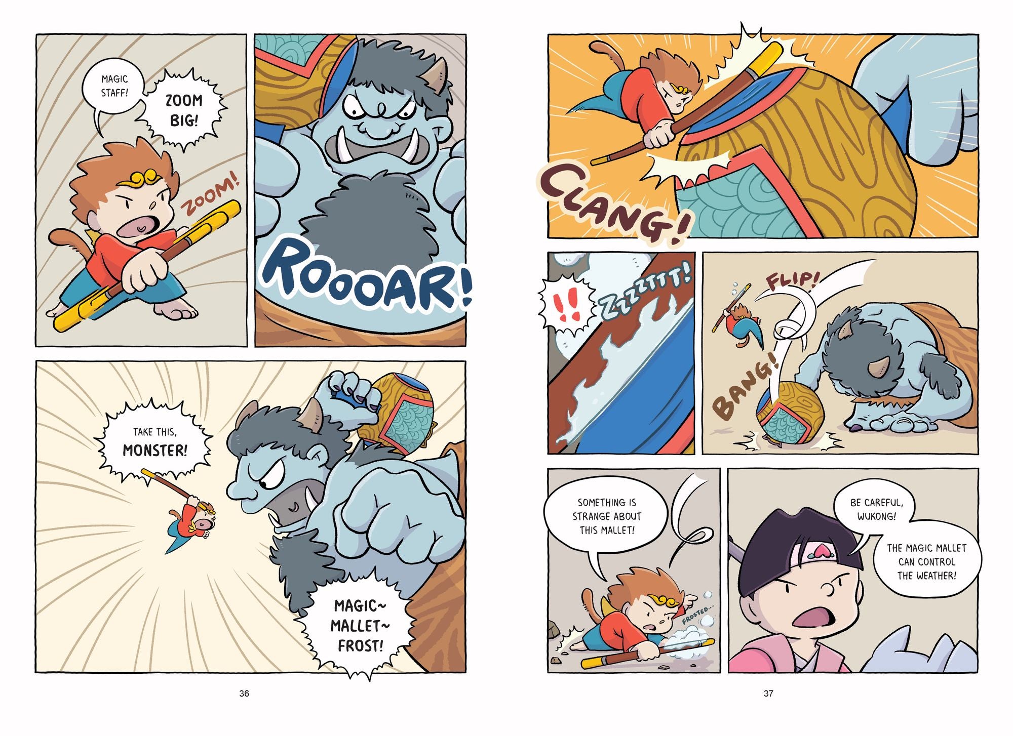 Monkey King and the World of Myths: The Battle of the Beasts: A Graphic Novel