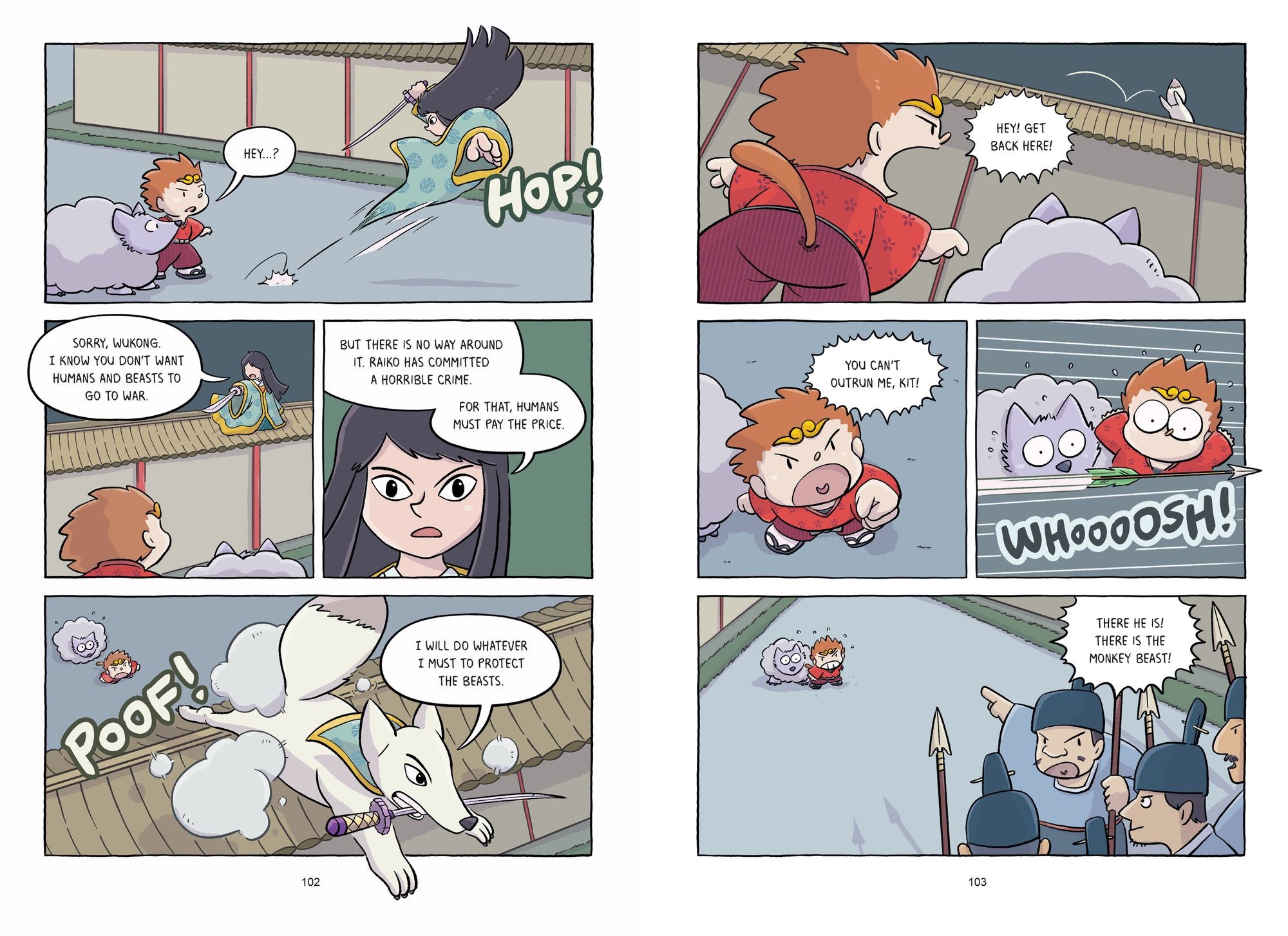 Monkey King and the World of Myths: The Battle of the Beasts: A Graphic Novel