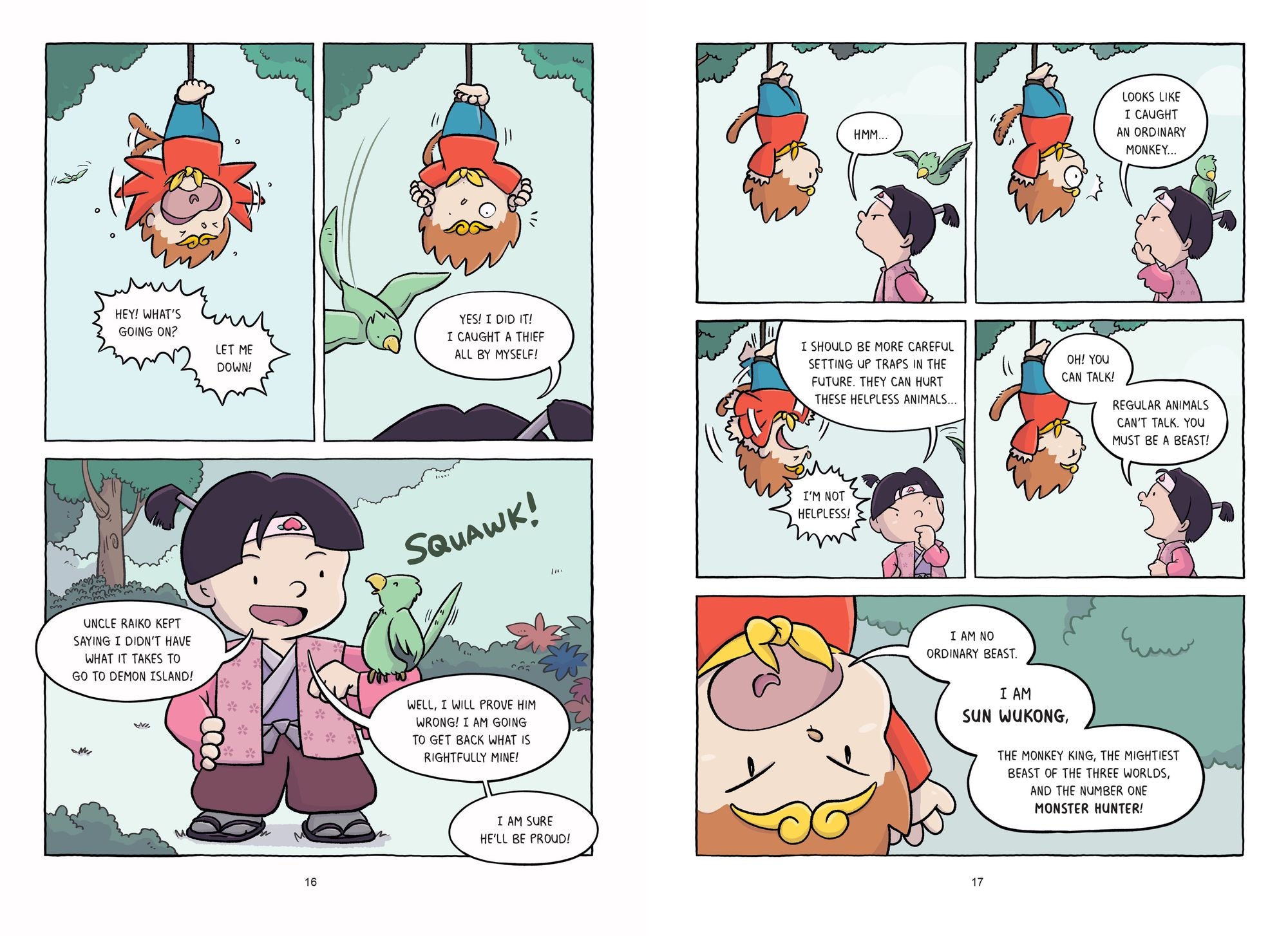Monkey King and the World of Myths: The Battle of the Beasts: A Graphic Novel
