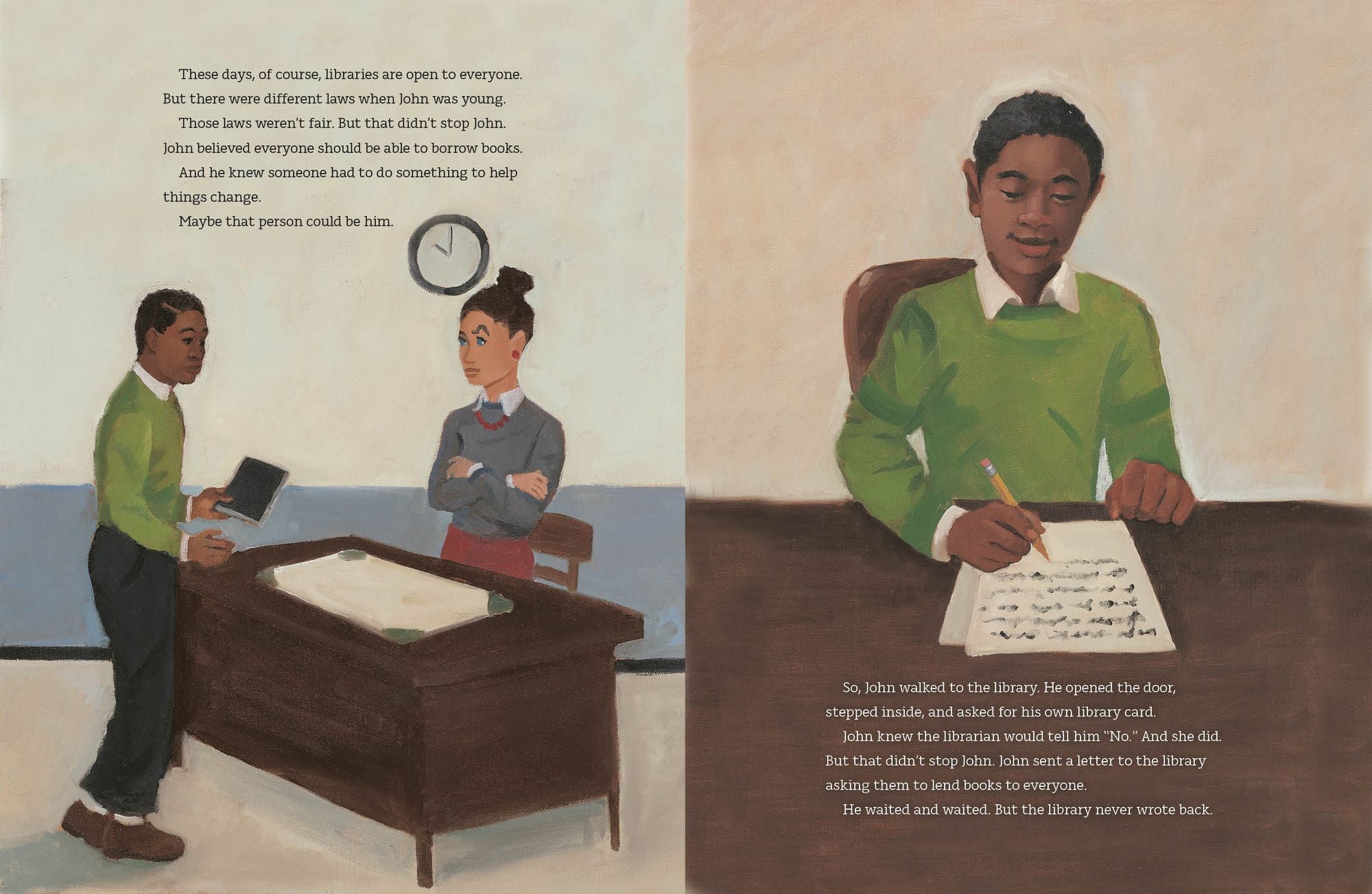 Unstoppable John: How John Lewis Got His Library Card--and Helped Change History