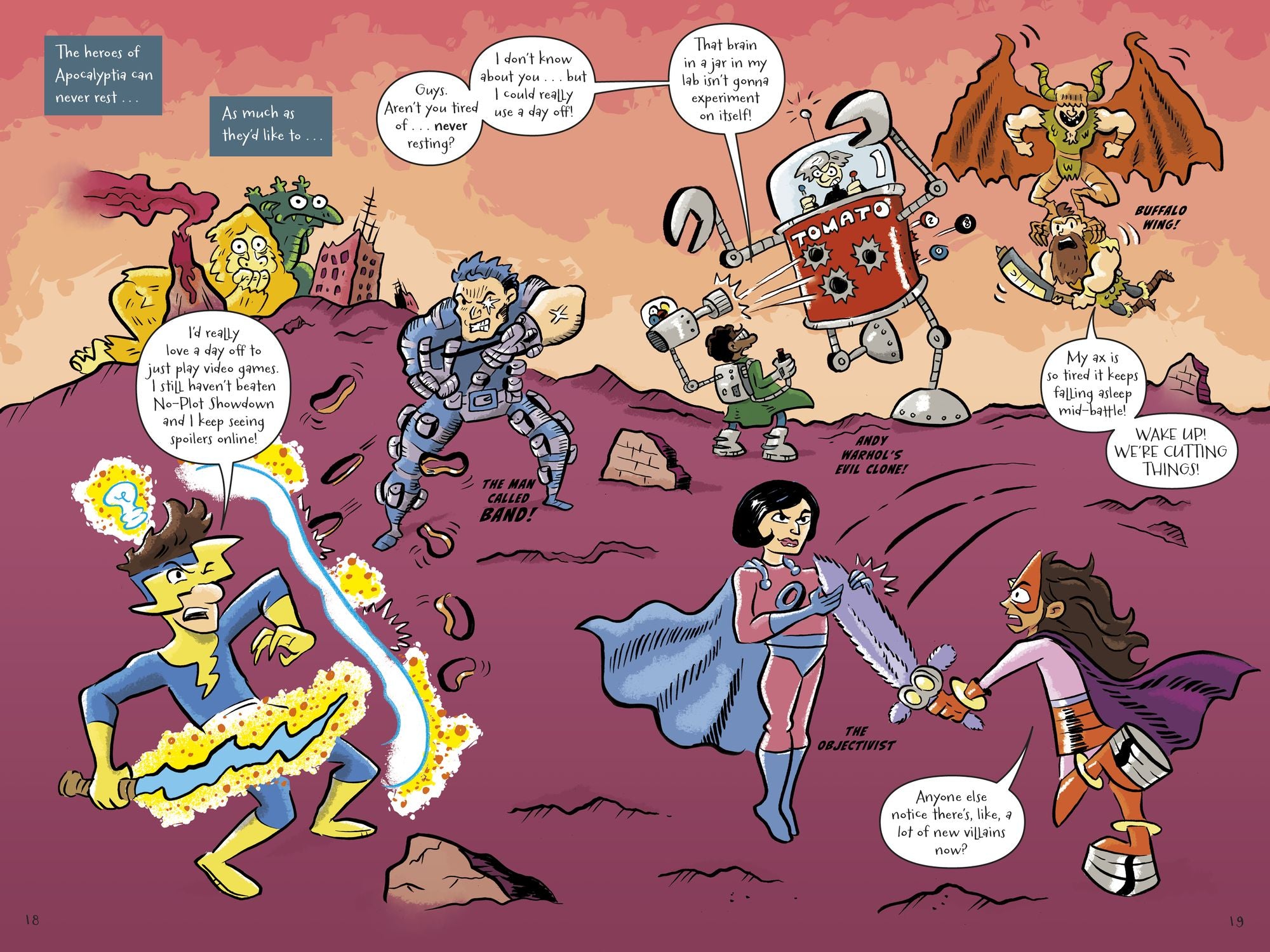 The Last Comics on Earth: Too Many Villains!: From the Creators of The Last Kids on Earth