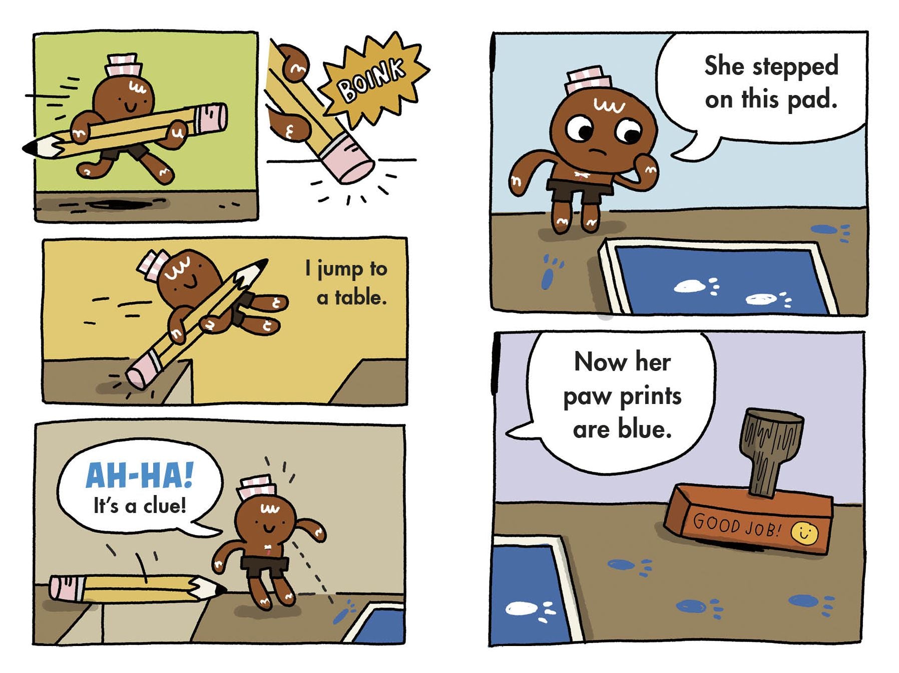 The Gingerbread Man: Class Pet on the Loose: A Graphic Novel