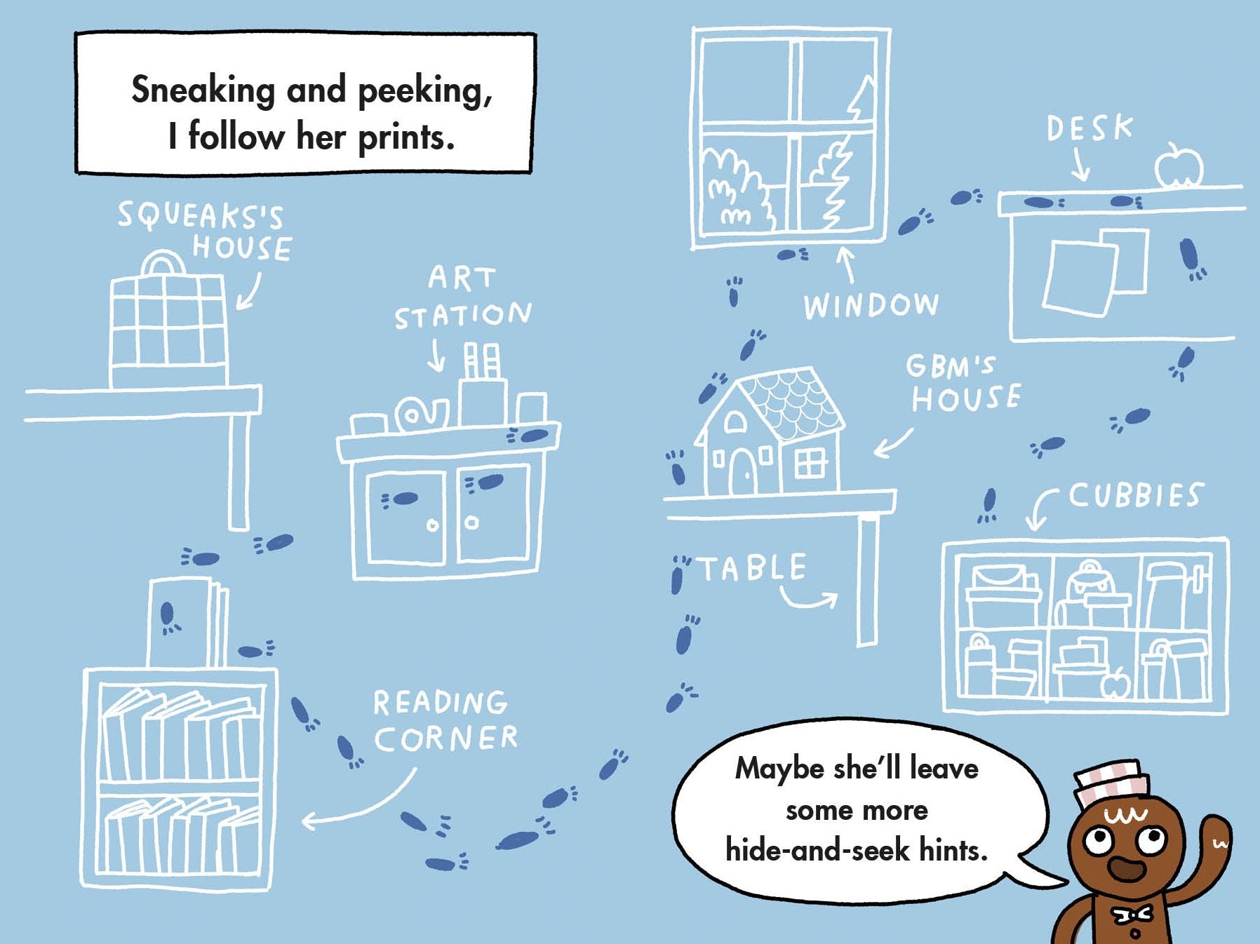 The Gingerbread Man: Class Pet on the Loose: A Graphic Novel