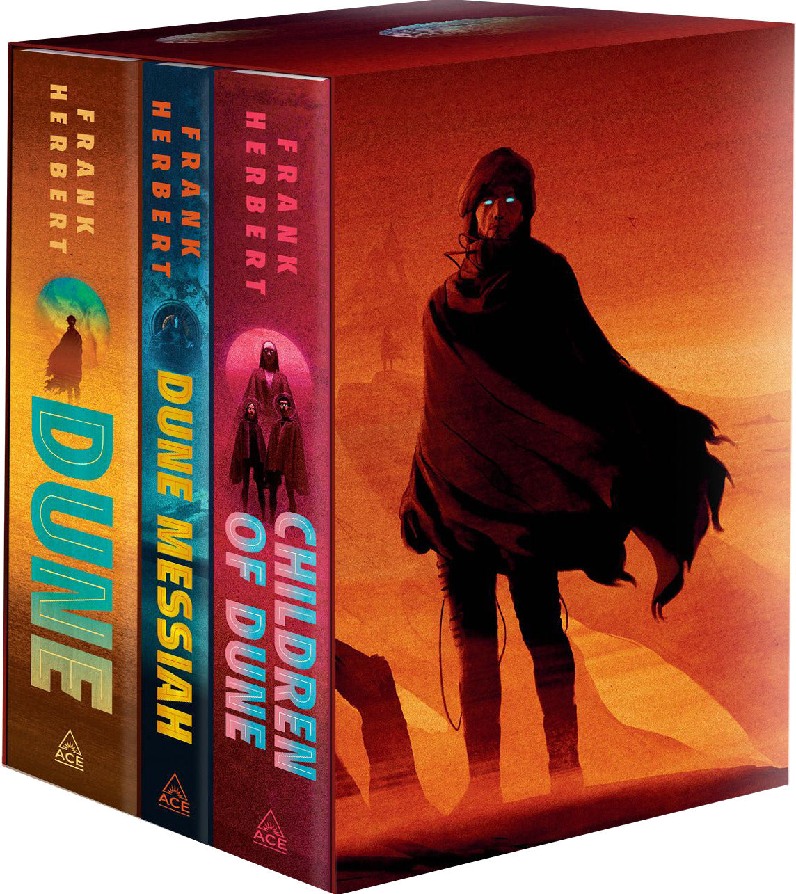 Frank Herbert's Dune Saga Books 1-3 Deluxe Hardcover Boxed Set: Dune, Dune Messiah, and Children of Dune
