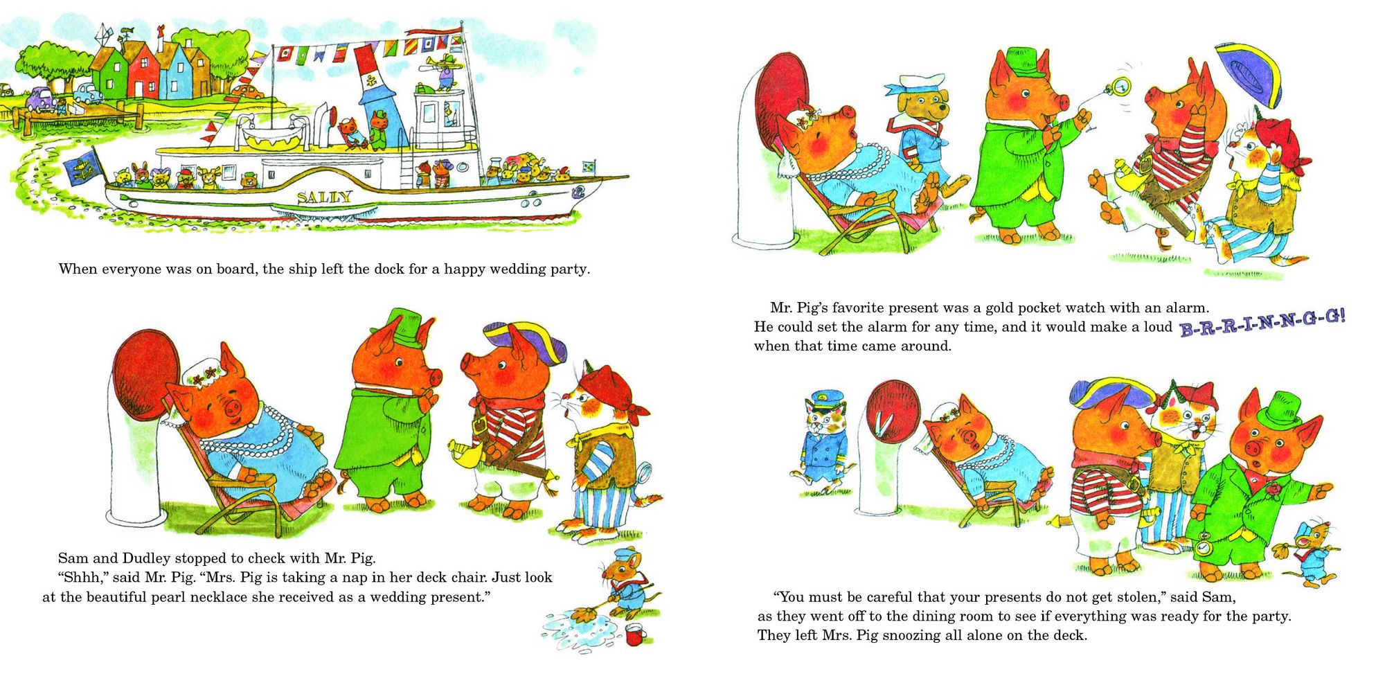 Richard Scarry's The Great Steamboat Mystery