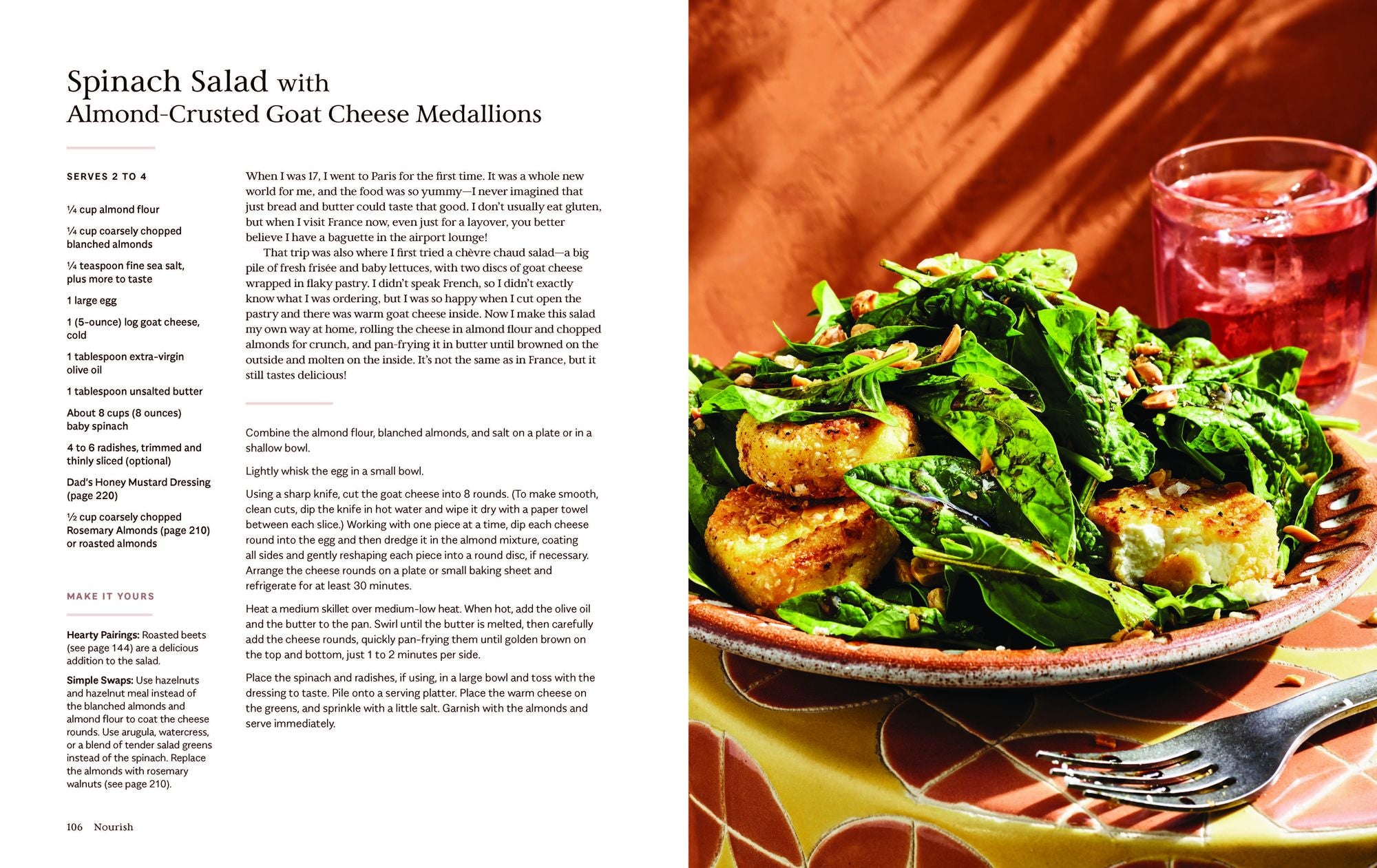 Nourish: Simple Recipes to Empower Your Body and Feed Your Soul: A Healthy Lifestyle Cookbook