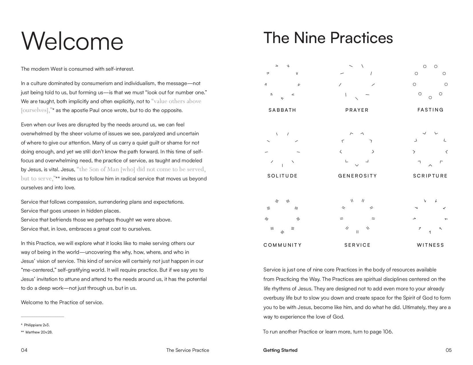 The Service Practice: A Four-Session Guide to Serve in the Way of Jesus