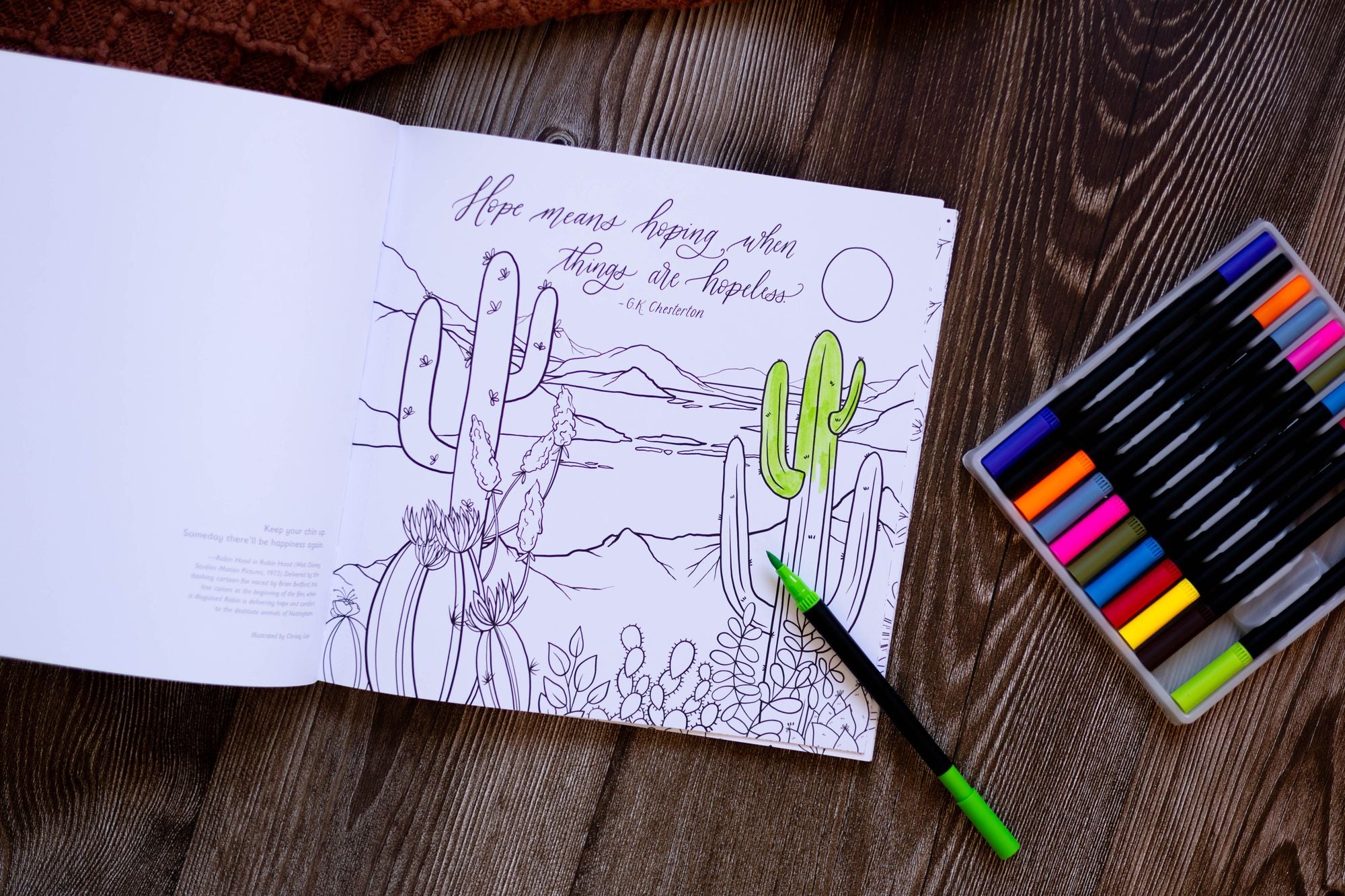 Confident Hope: A Coloring Book of Encouragement to Renew Your Spirit