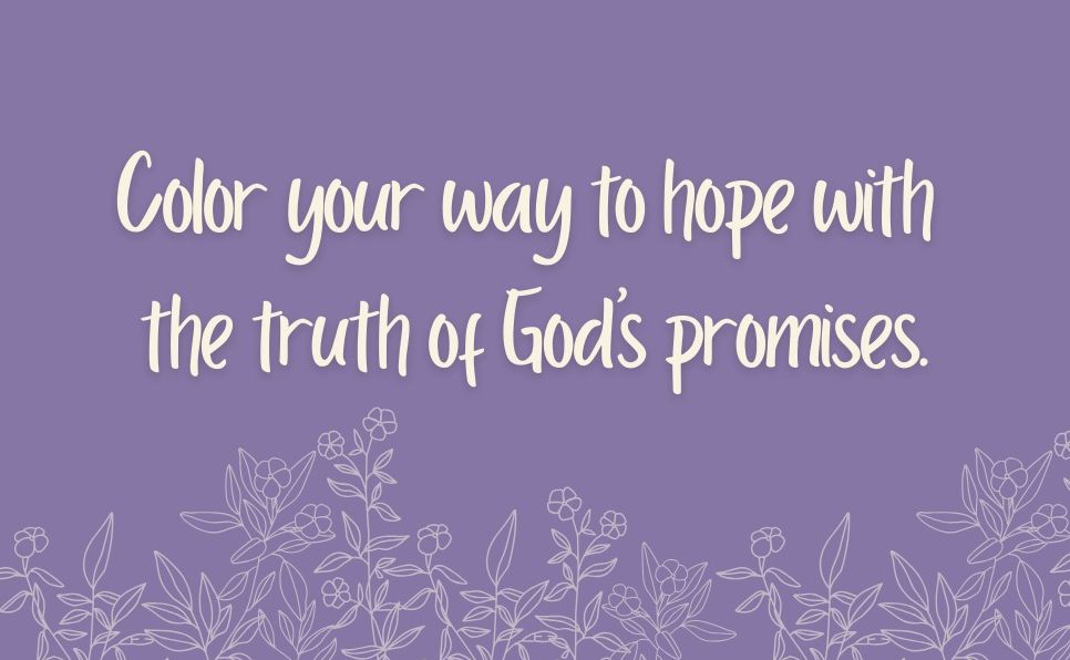 Confident Hope: A Coloring Book of Encouragement to Renew Your Spirit