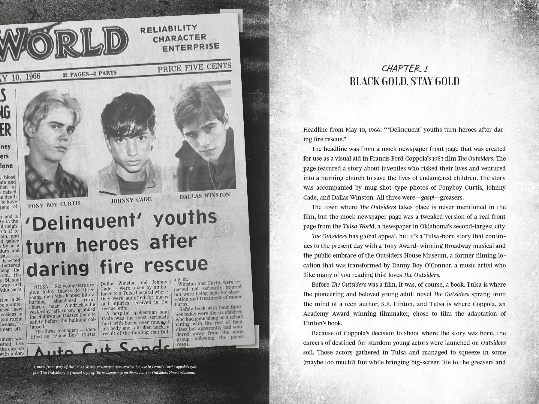 Staying Gold: The Oral History of The Outsiders