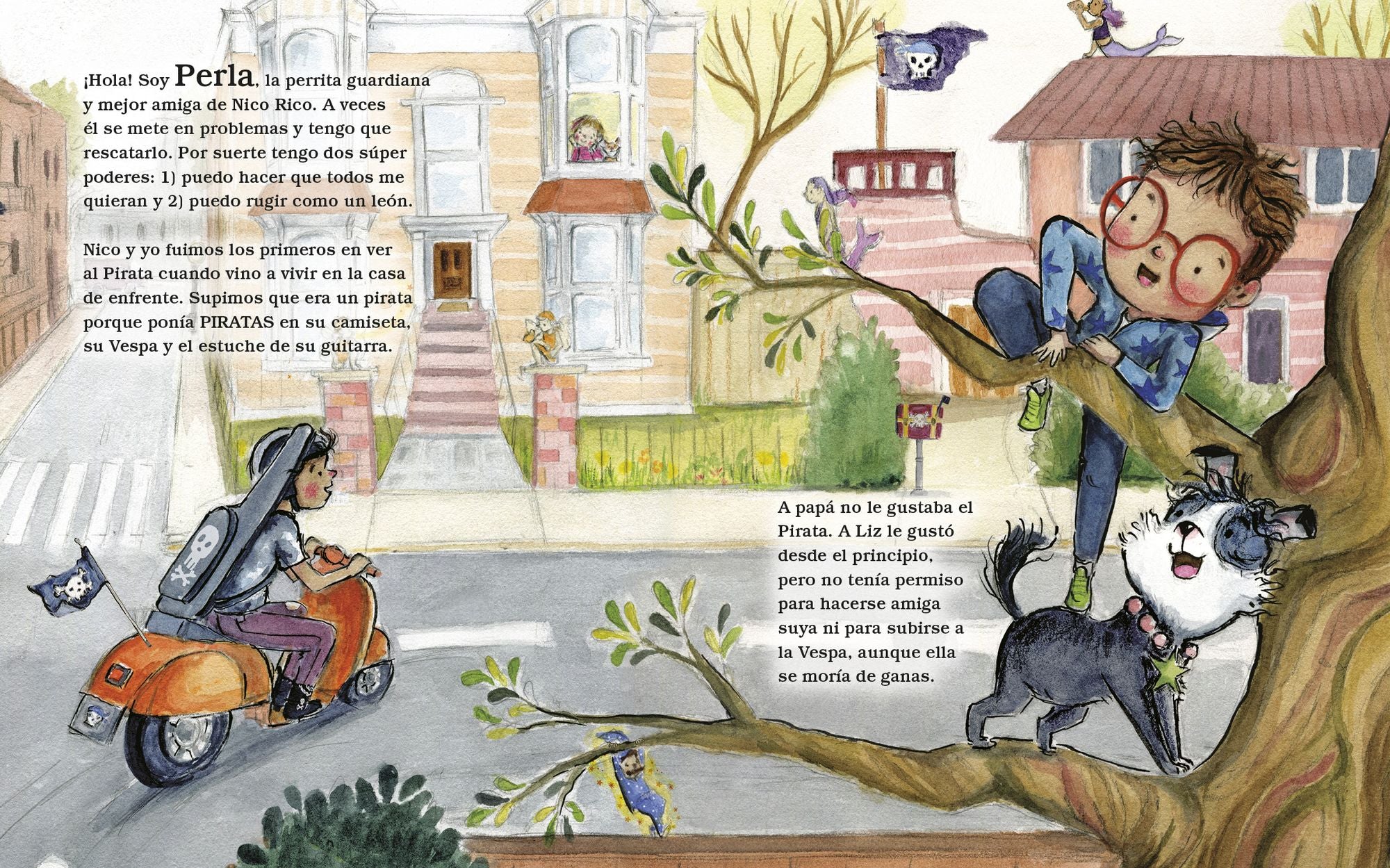Perla y el Pirata (Perla and the Pirate Spanish Edition)