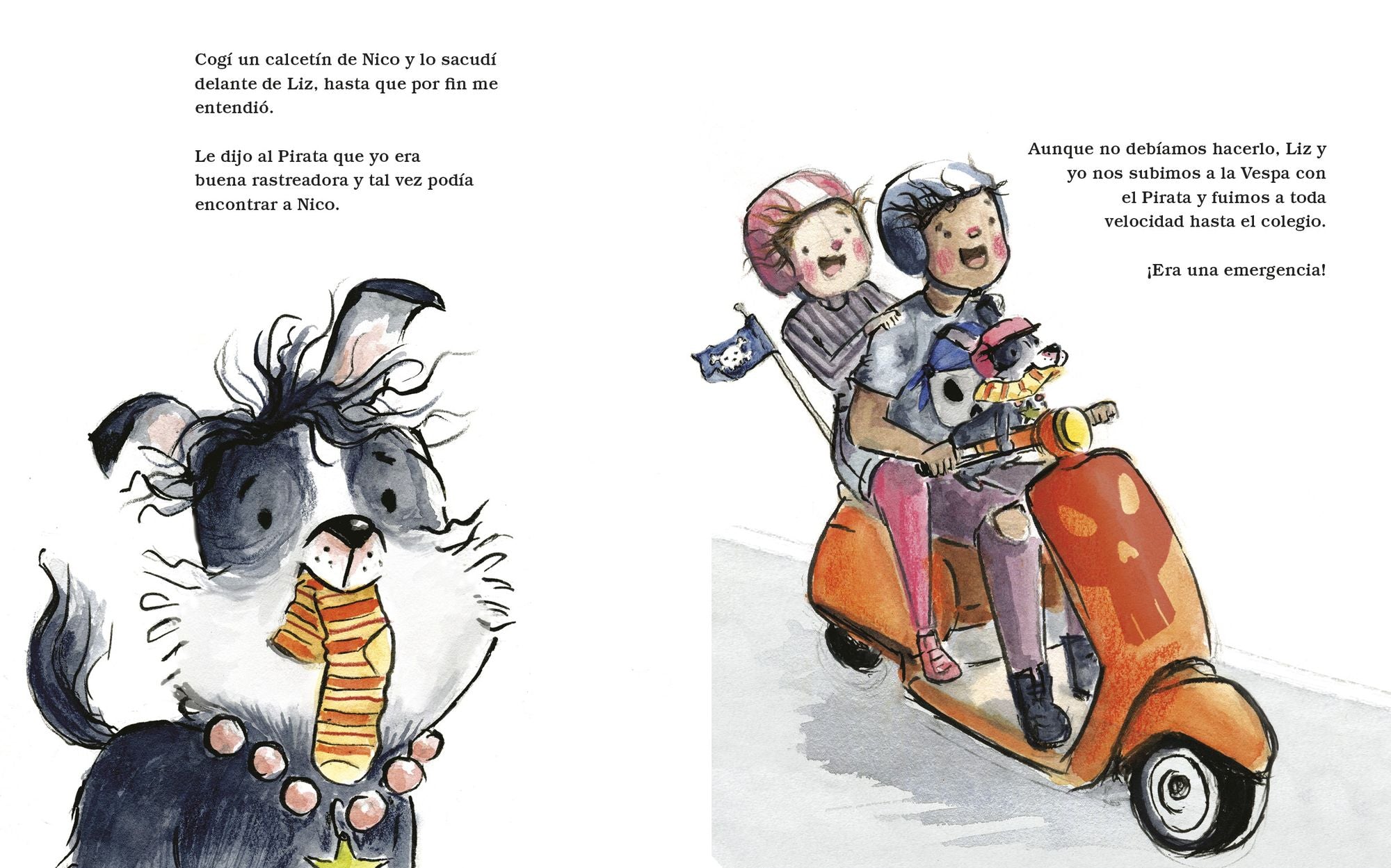 Perla y el Pirata (Perla and the Pirate Spanish Edition)